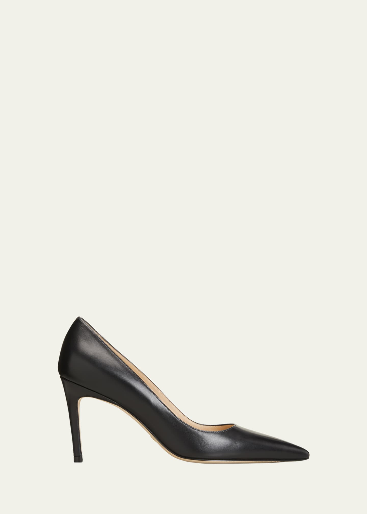 stuart weitzman leather pumps