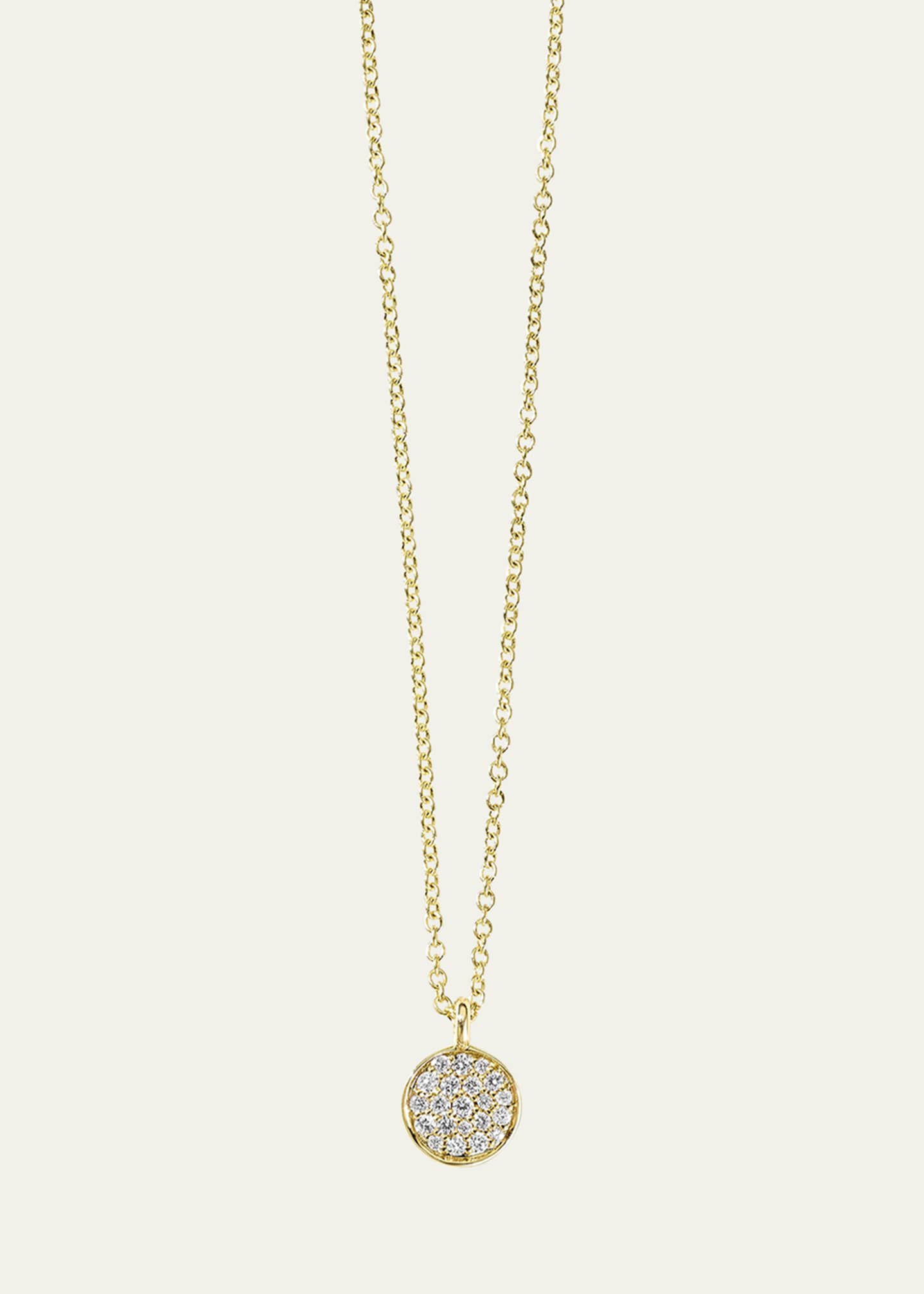 Ippolita Mini Flower Pendant Necklace in 18K Gold with Diamonds