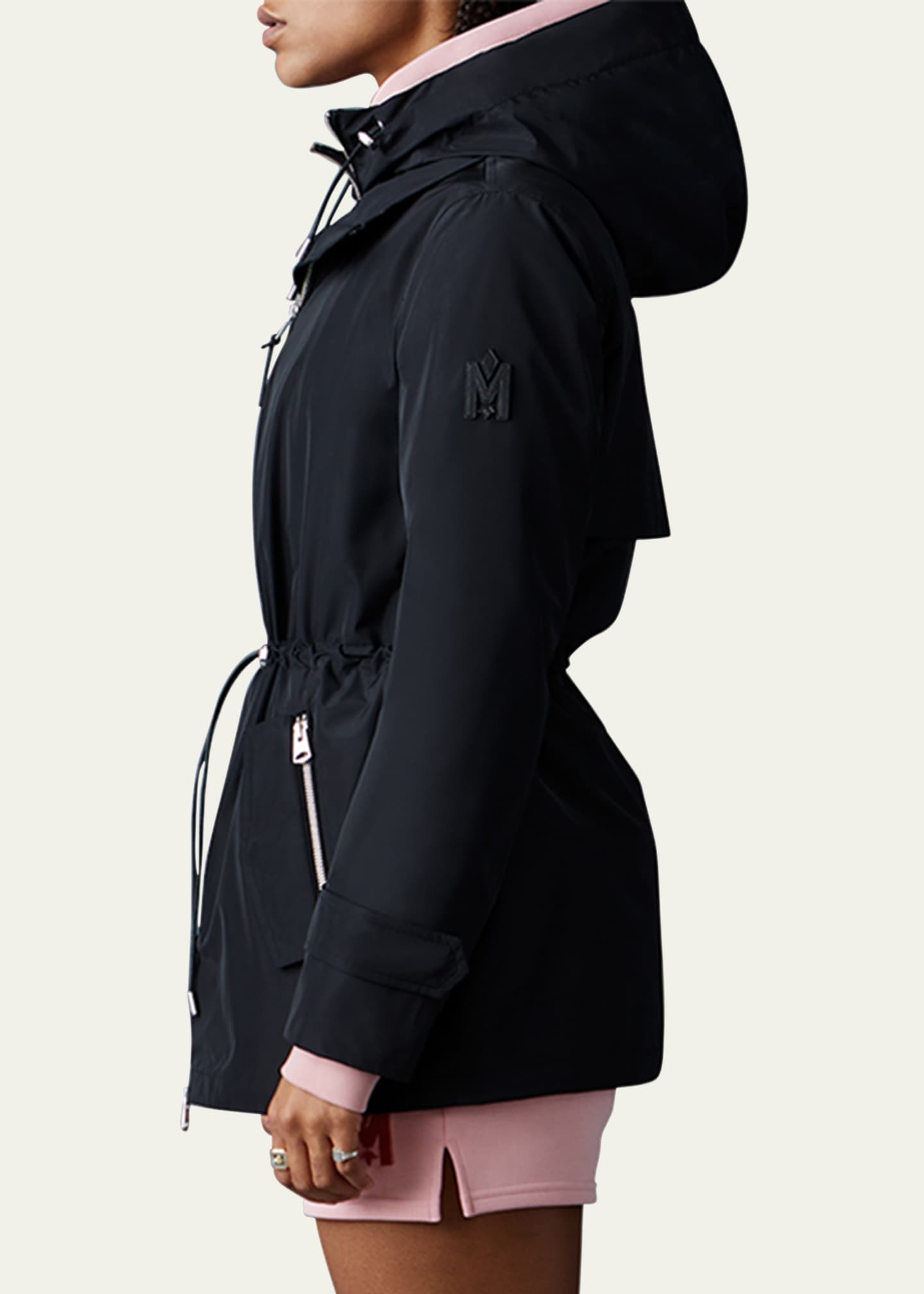 Mackage Melany Hooded Raincoat - Bergdorf Goodman