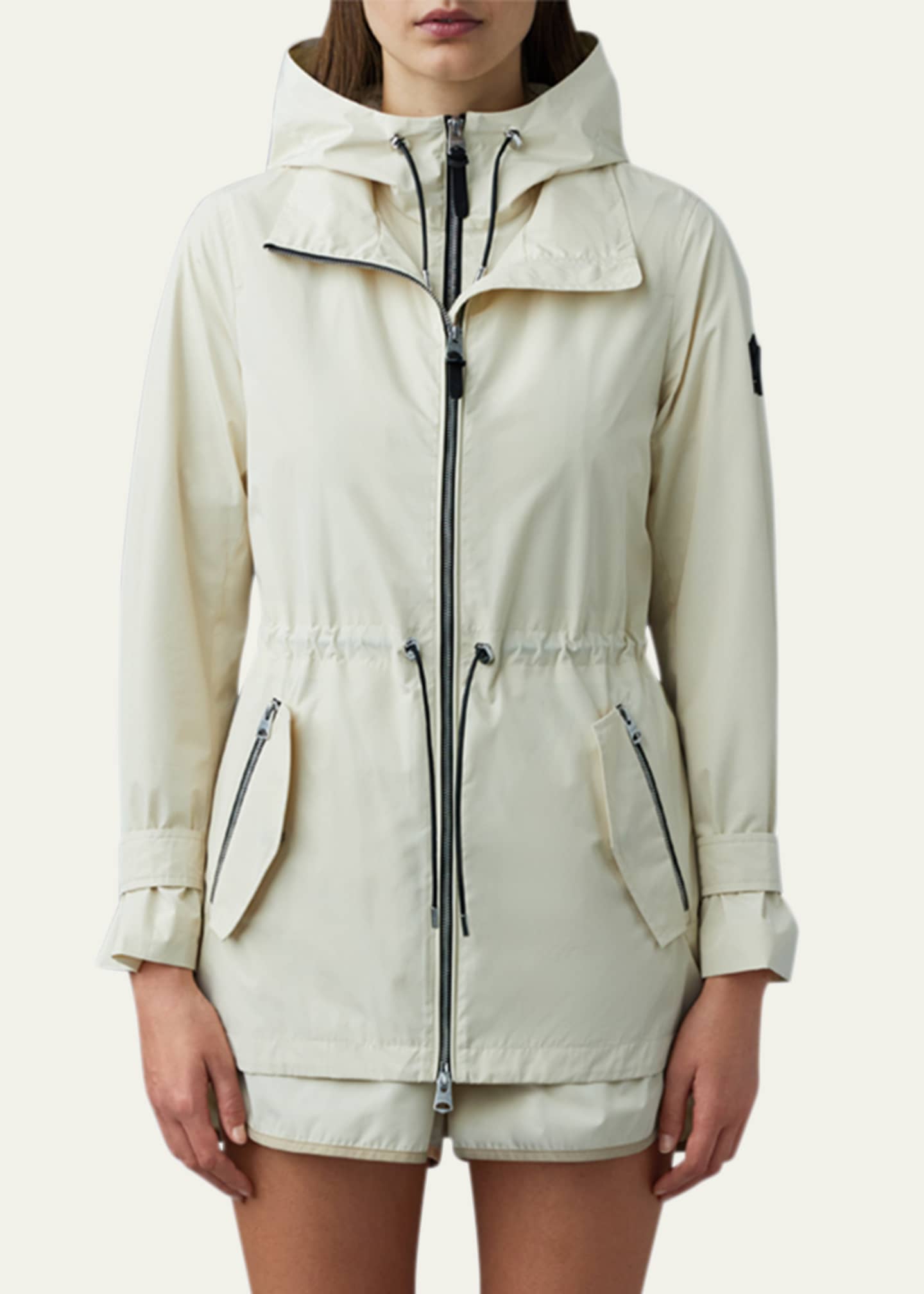 Mackage Melany Hooded Raincoat Image 2 of 5