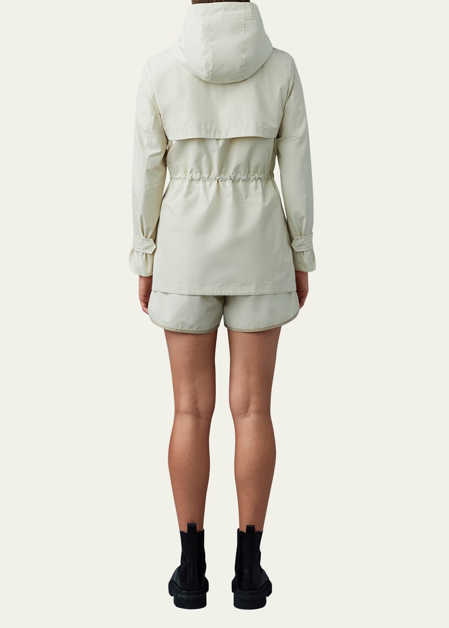 Mackage Melany Hooded Raincoat Image 3 of 5