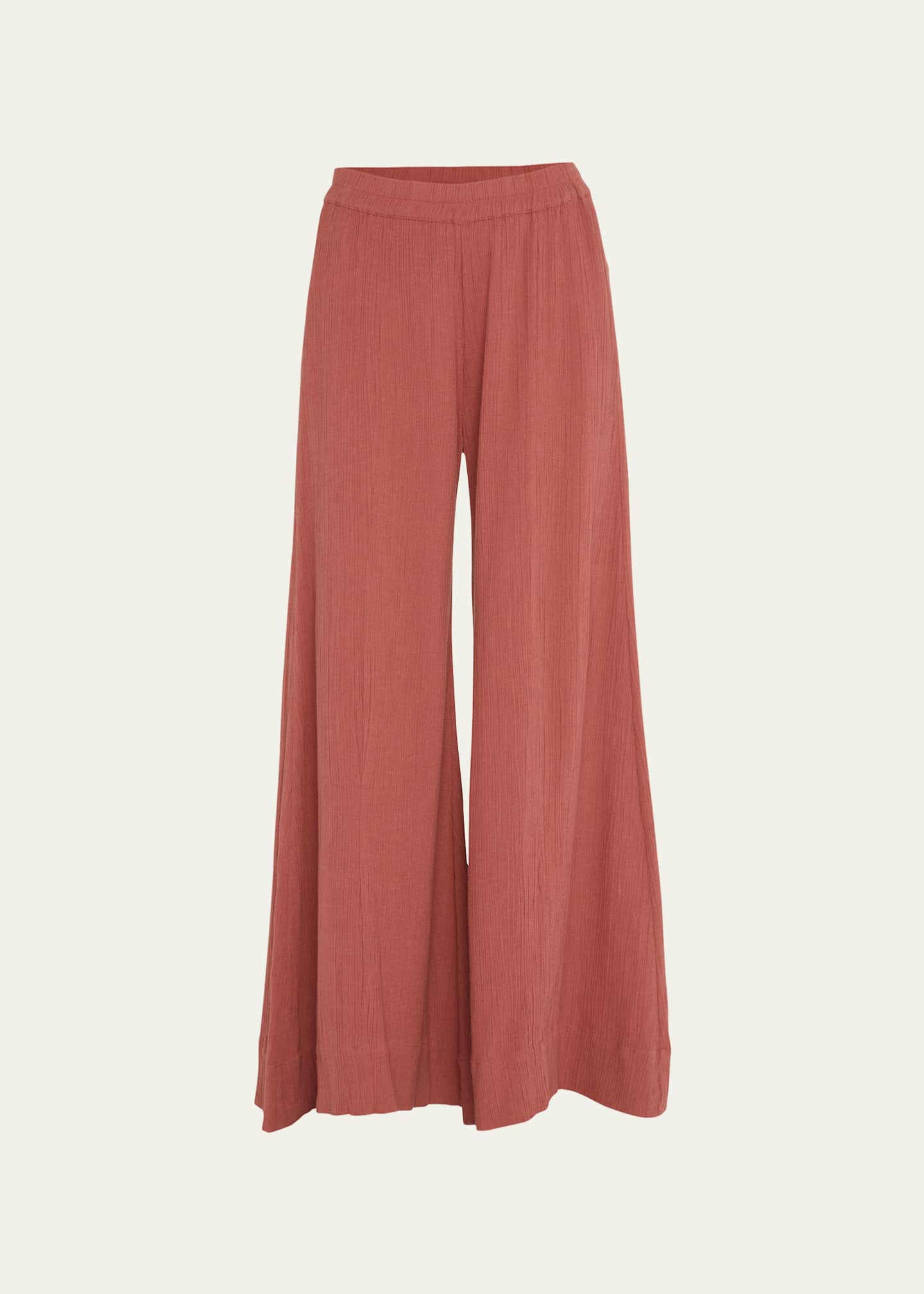Suzie Kondi Elira WideLeg Cotton Gauze Pants Bergdorf Goodman