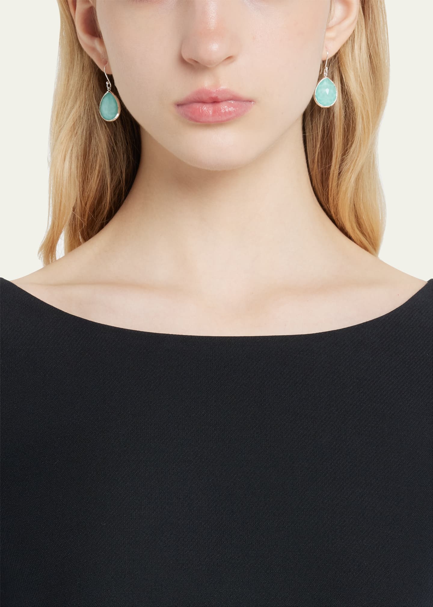 Ippolita Small Teardrop Earrings in Sterling Silver Image 2 of 4