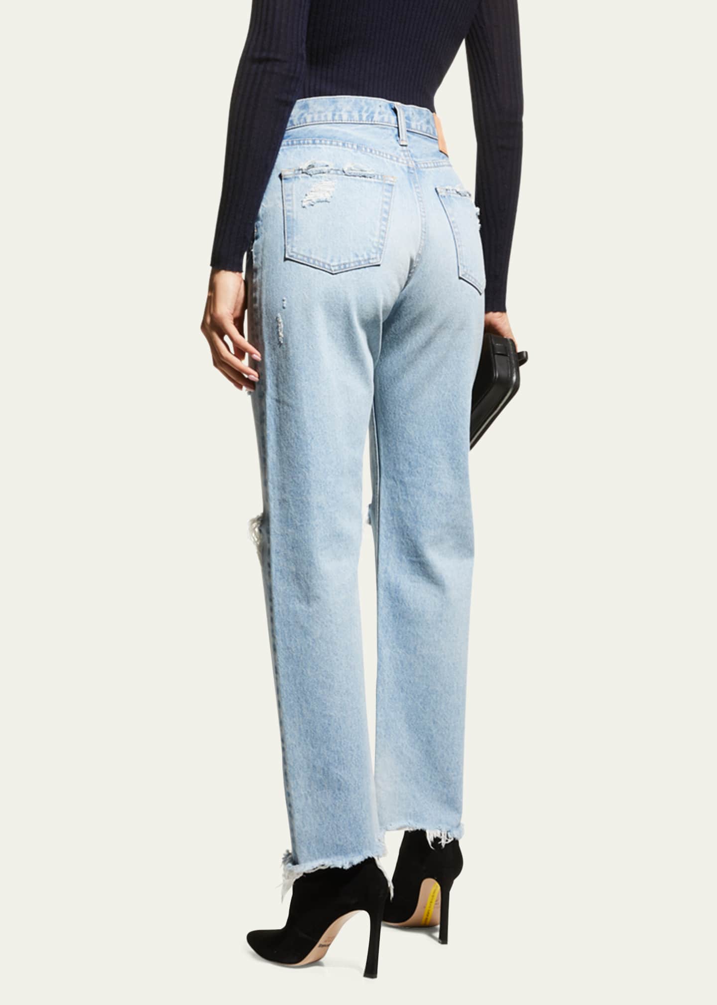 moussy vintage odessa wide straight leg jeans