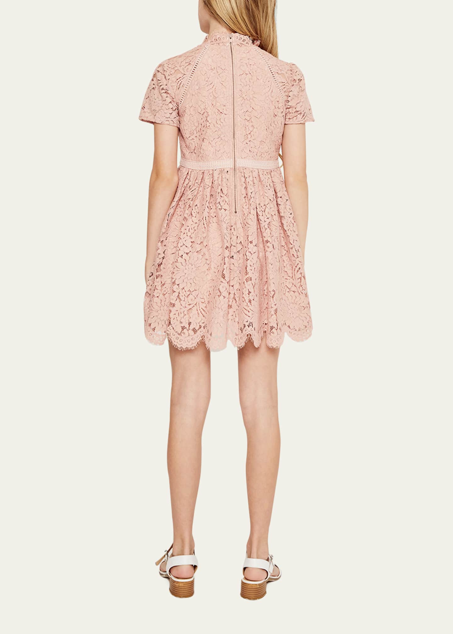 Bardot Junior Girl's Emmie Tiered Lace Dress, Size 4-16 - Bergdorf Goodman