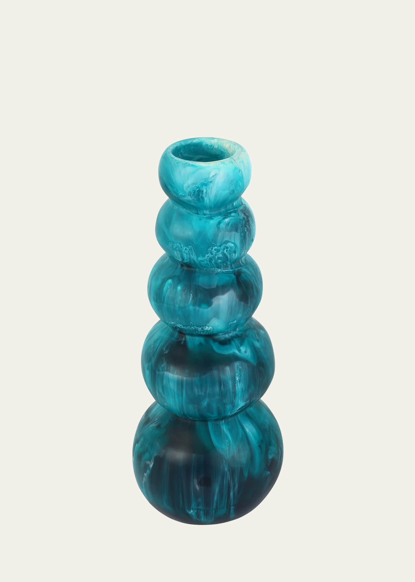 Dinosaur Designs Pearl Tower Vase 11.8" Bergdorf Goodman