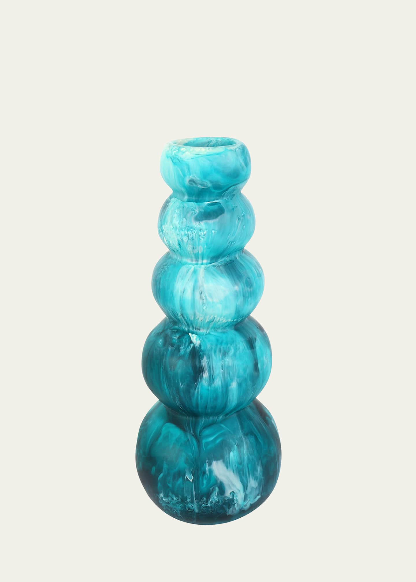 Dinosaur Designs Pearl Tower Vase 11.8" Bergdorf Goodman