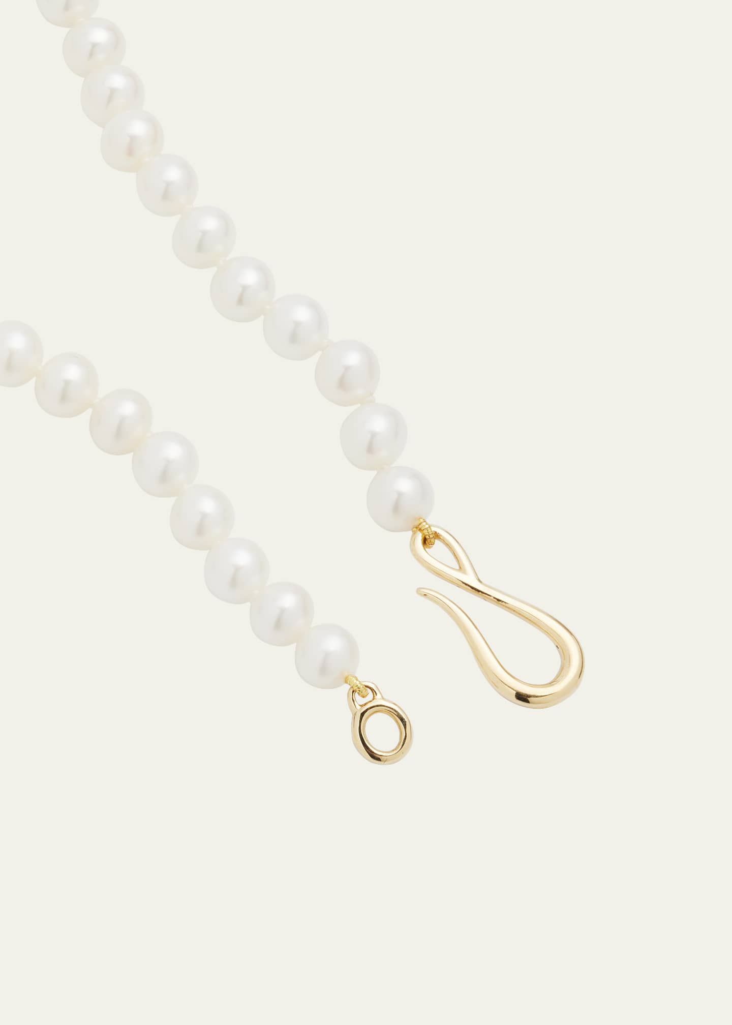 Mizuki Full Freshwater Pearl Strand Necklace with Large Center Image 4 of 4