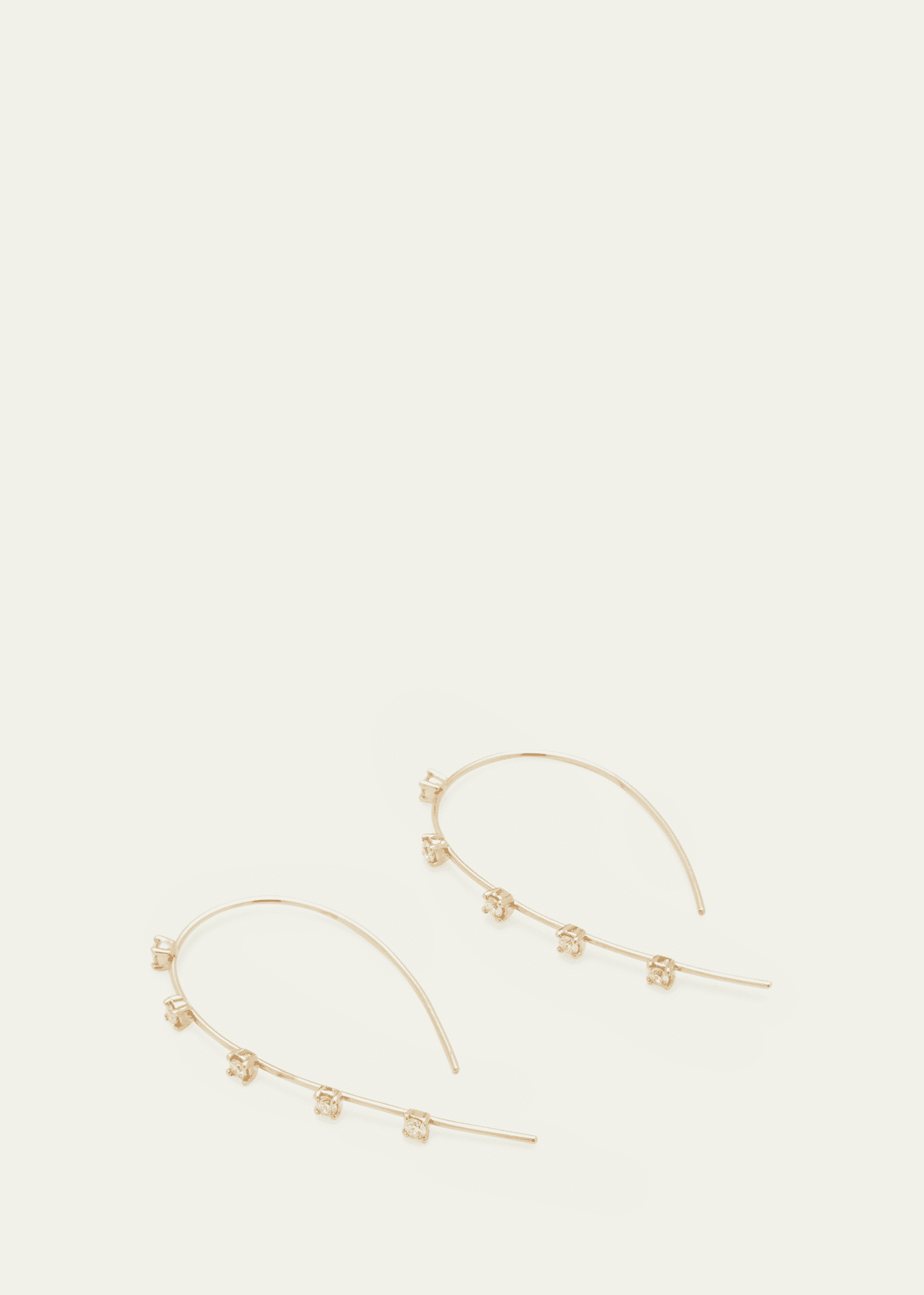 Lana Small Multi Solo Hooked on Hoop Earrings Image 3 of 4