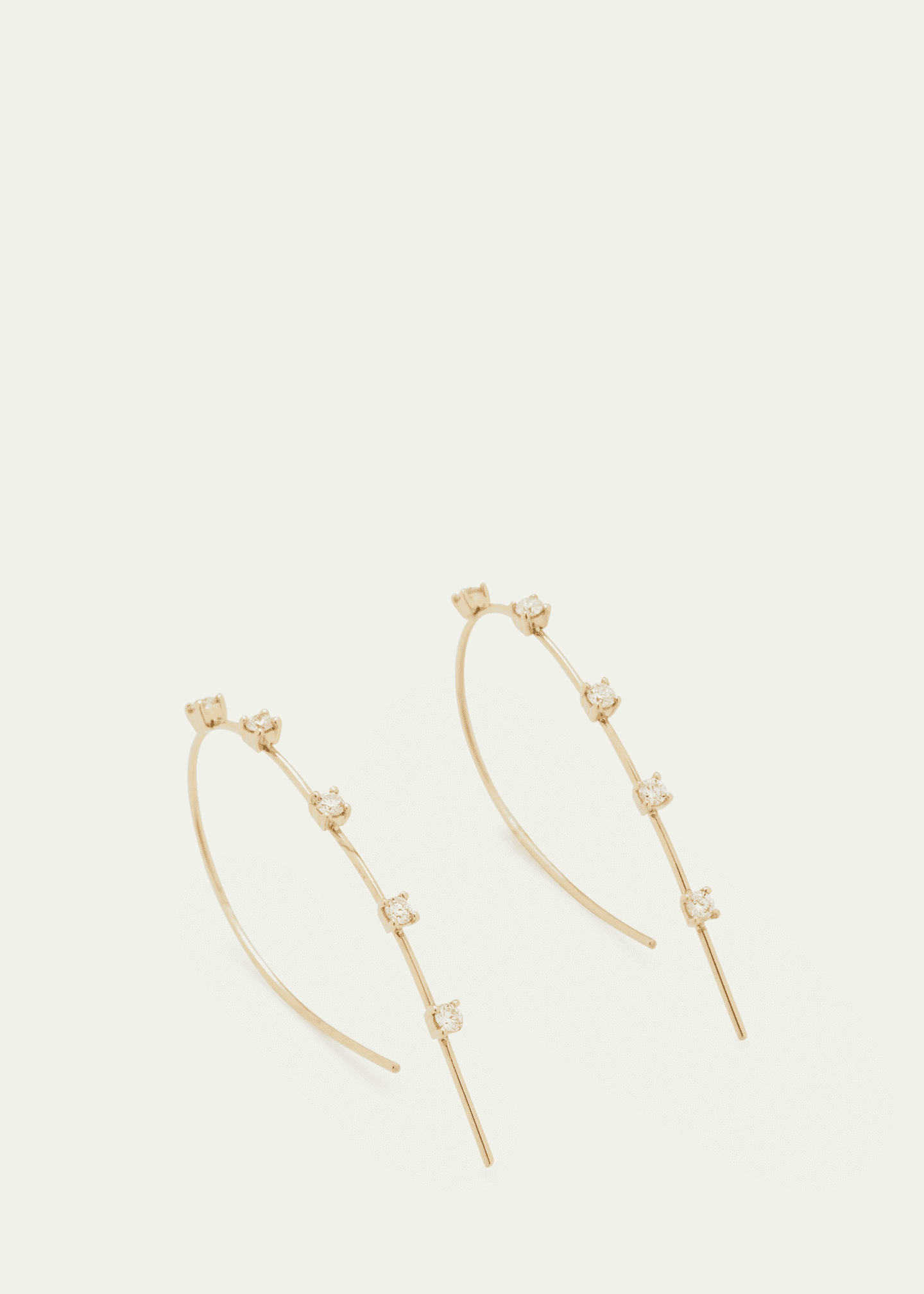 Lana Small Multi Solo Hooked on Hoop Earrings Image 4 of 4