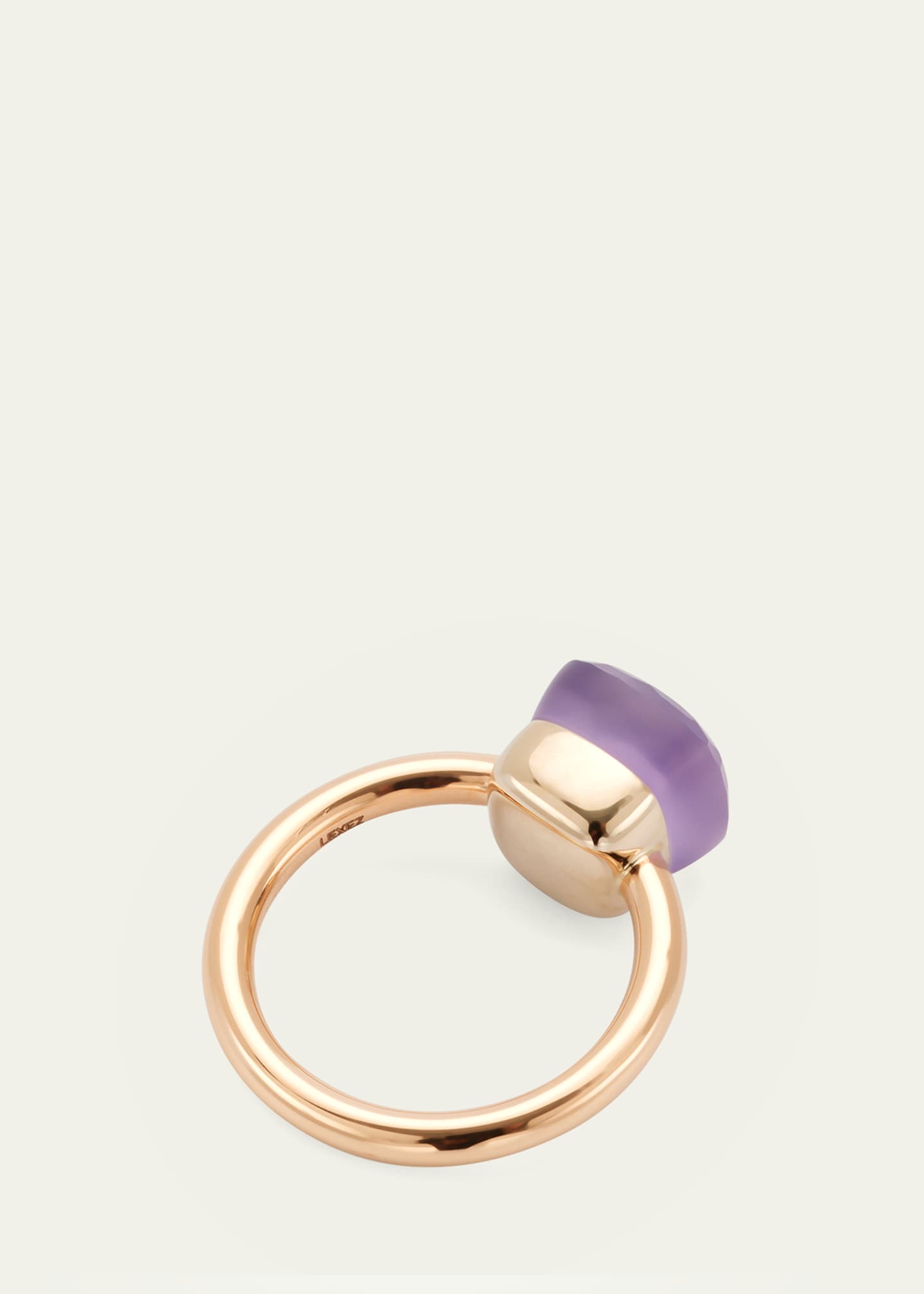 Pomellato Nudo Gele Classic 18k Gold Amethyst Ring Image 4 of 5