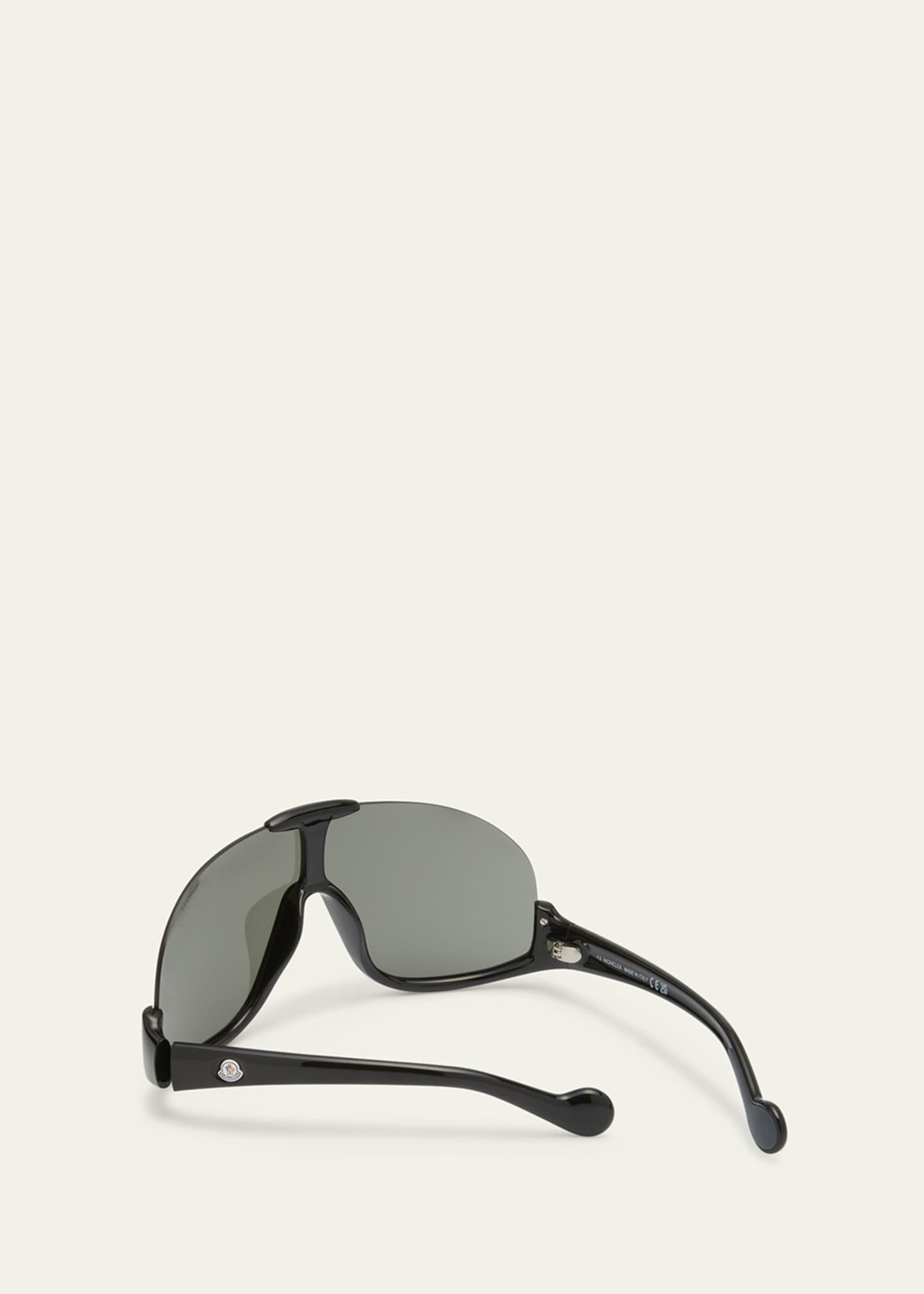 Moncler Lunettes Visseur Injection Plastic Shield Sunglasses