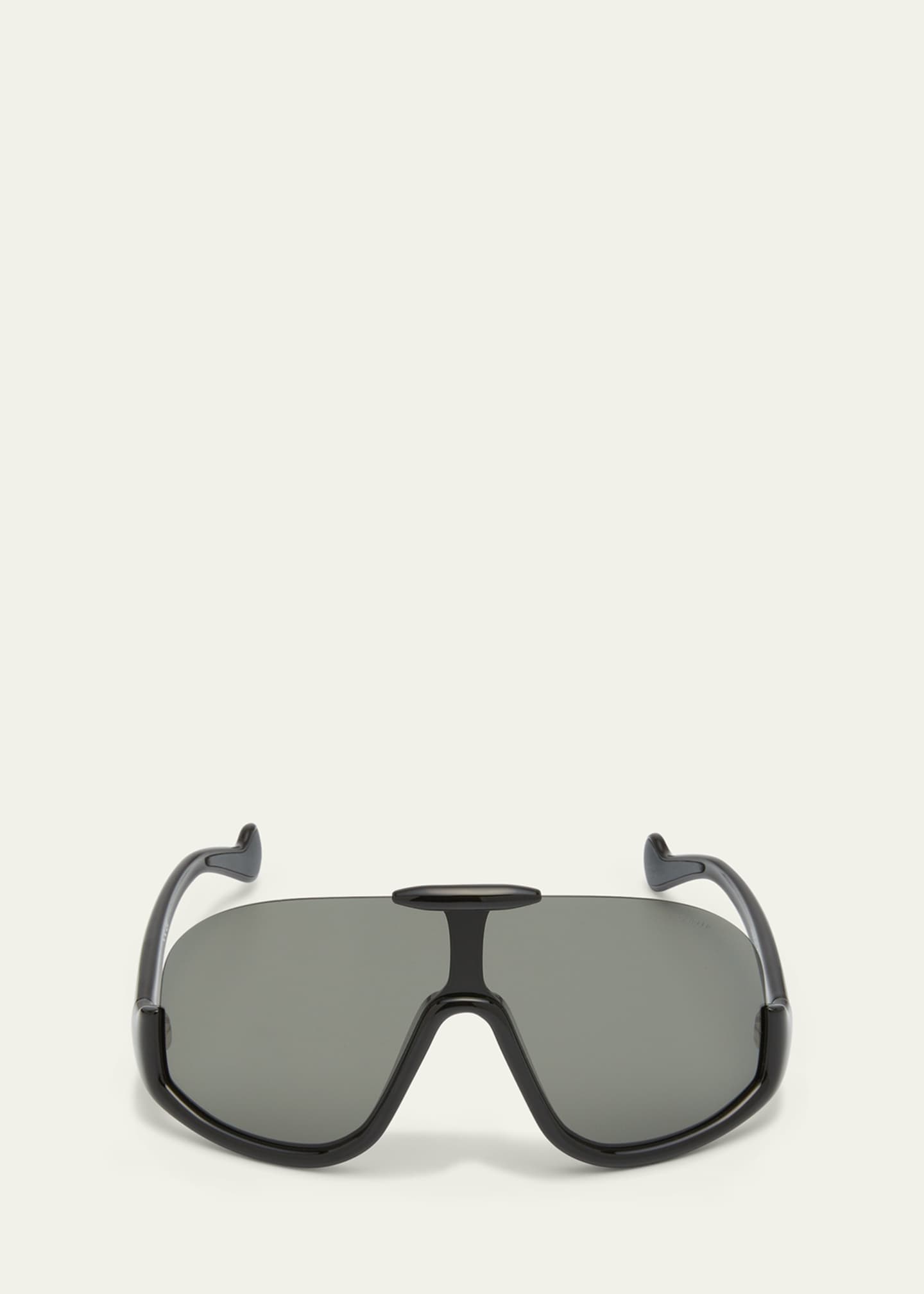Moncler Lunettes Visseur Injection Plastic Shield Sunglasses