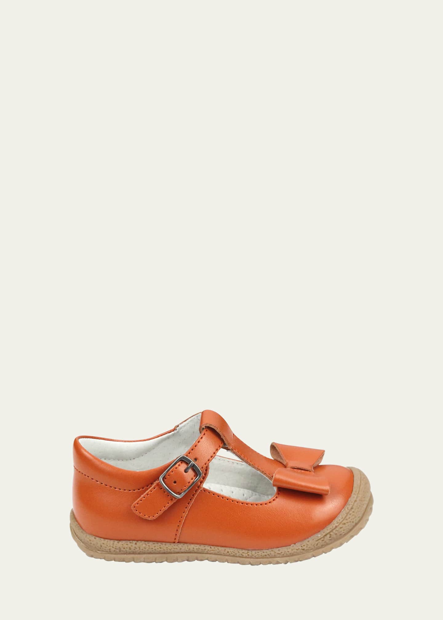 L'Amour Shoes Girl's Emma Bow T-Strap Mary Jane, Baby/Toddler/Kid Image 1 of 2
