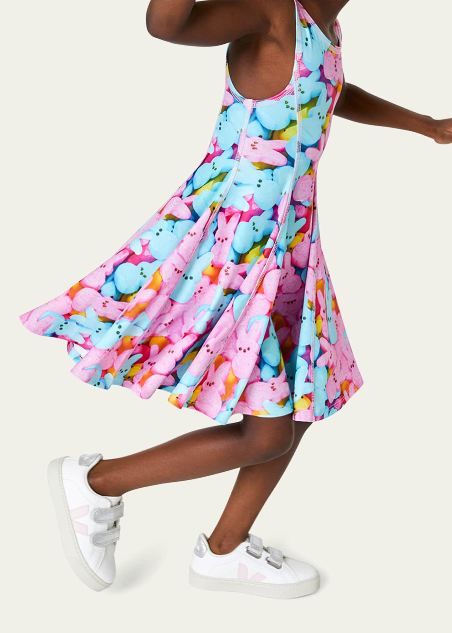 Kids Print Skater Dress