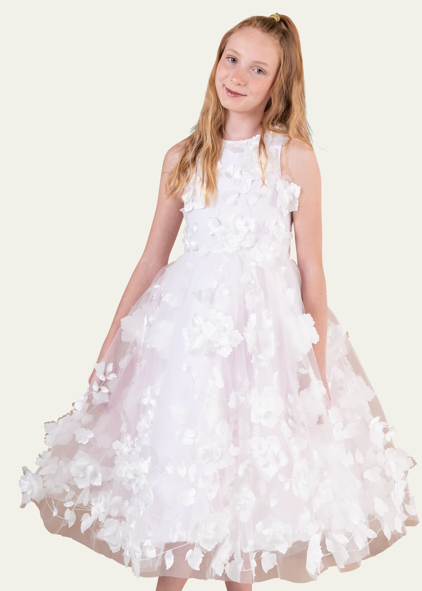 Zoe flower new arrivals girl dress