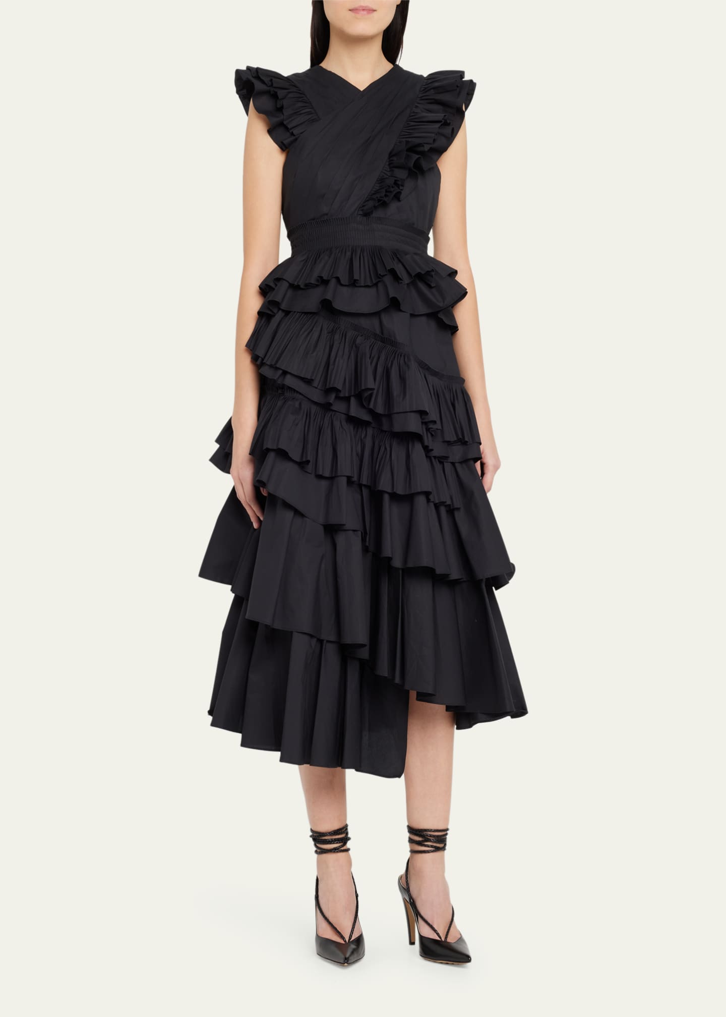 Black ulla 2025 johnson dress