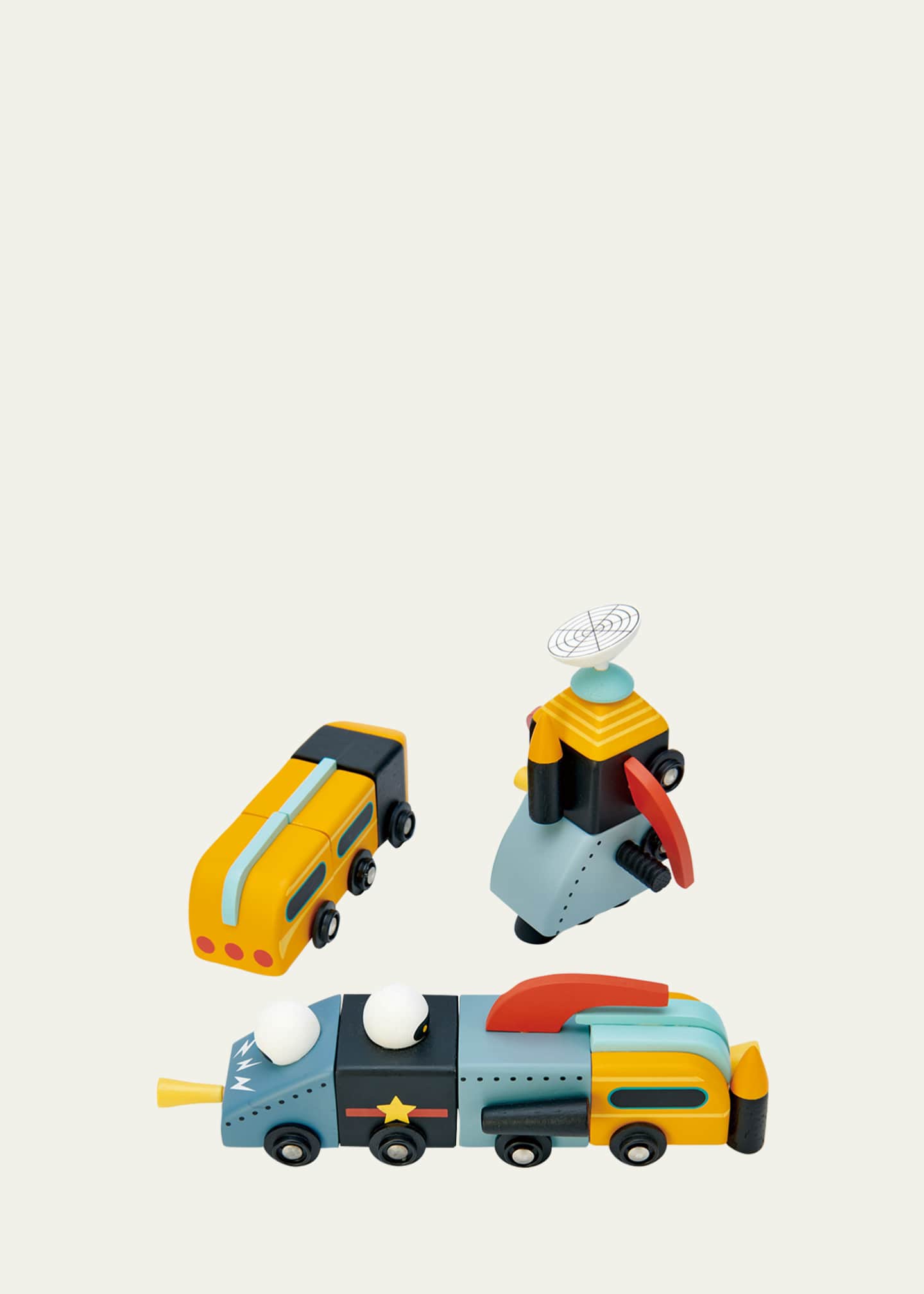 Tender Leaf Toys Kid's Space Race Play Set Image 2 of 5