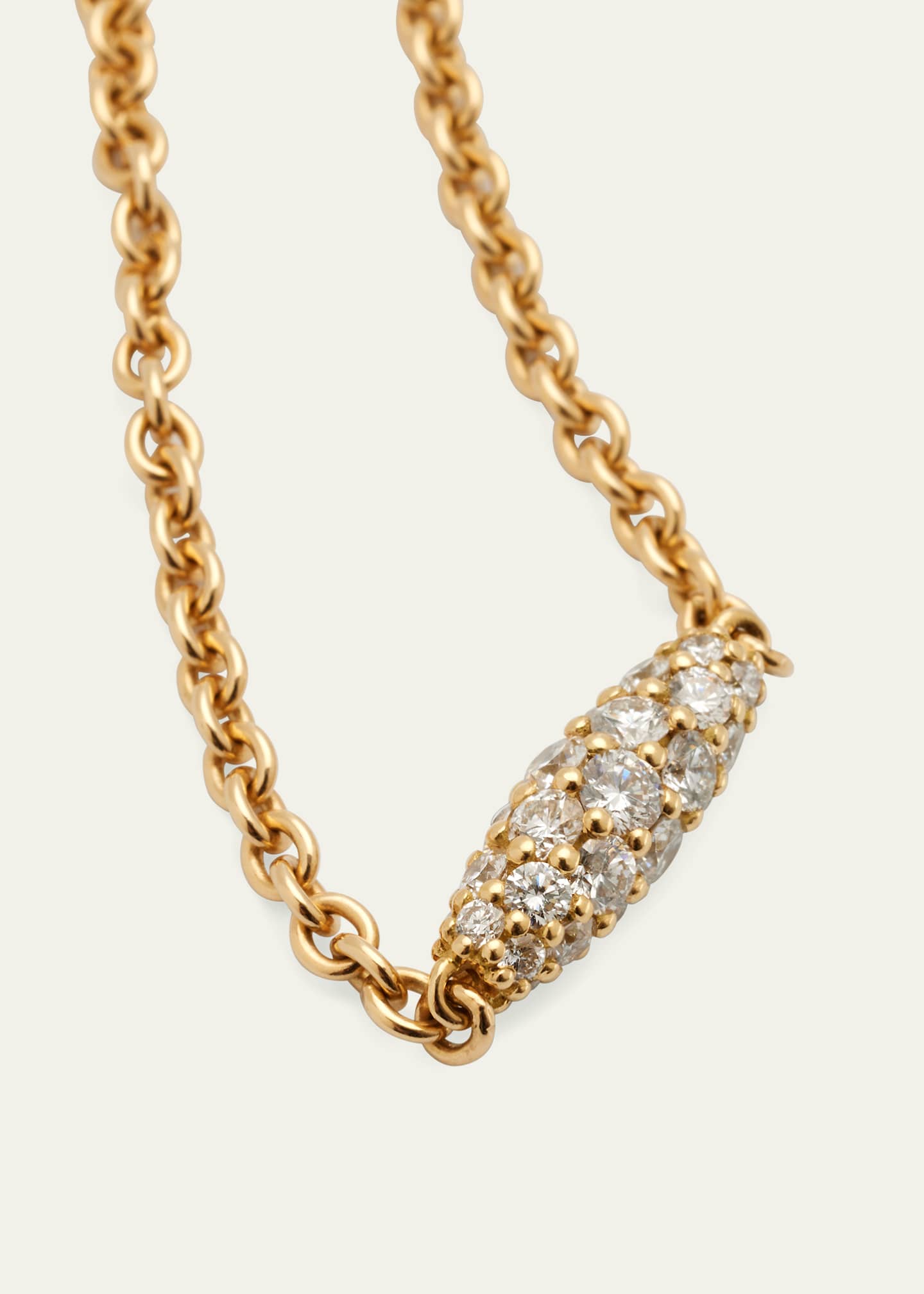 Paul Morelli Pipette & Linea 18k Gold Diamond Necklace - Bergdorf Goodman