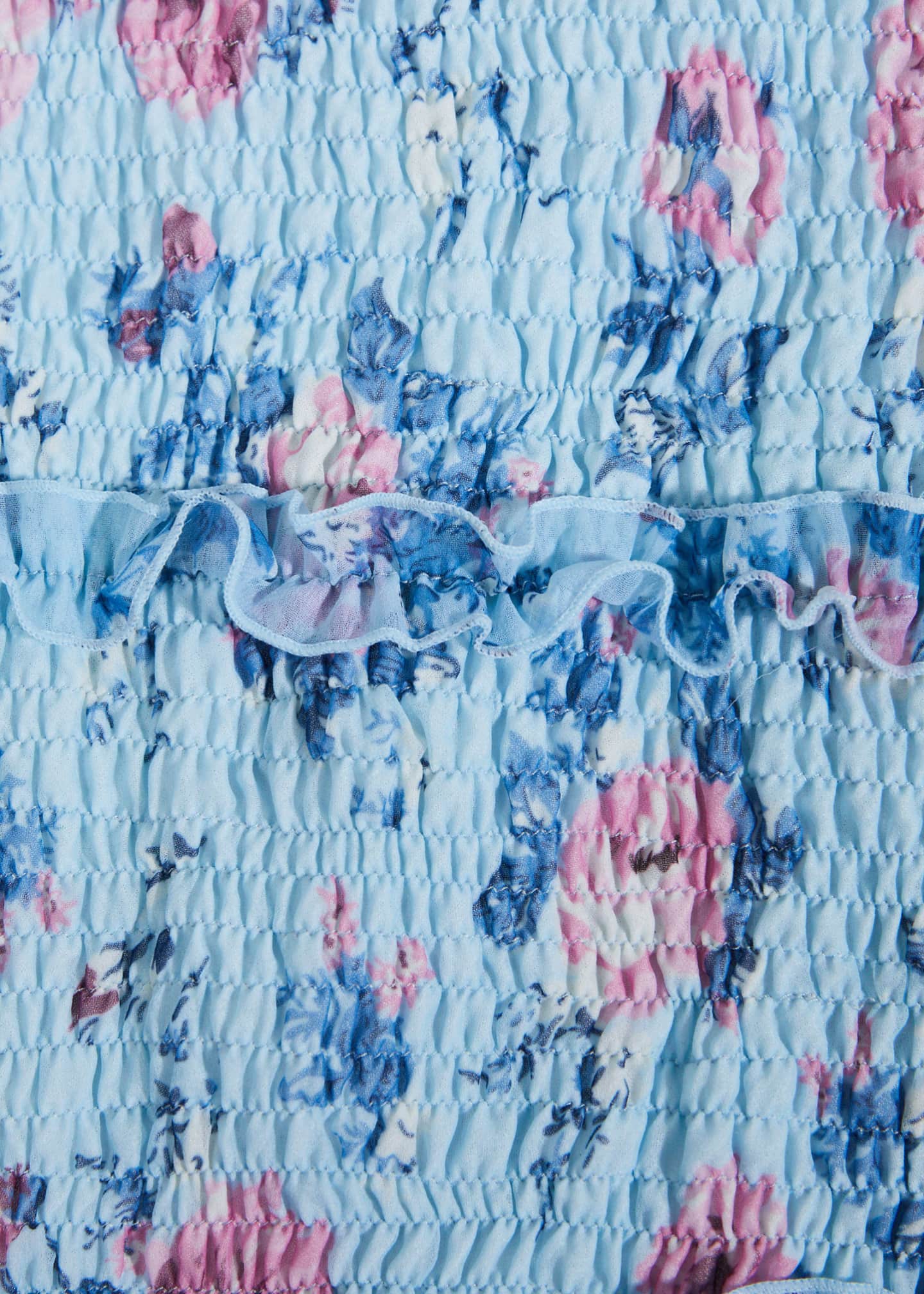 Flowers by Zoe Girl's Floral Smock Dress, Size SXL Bergdorf Goodman