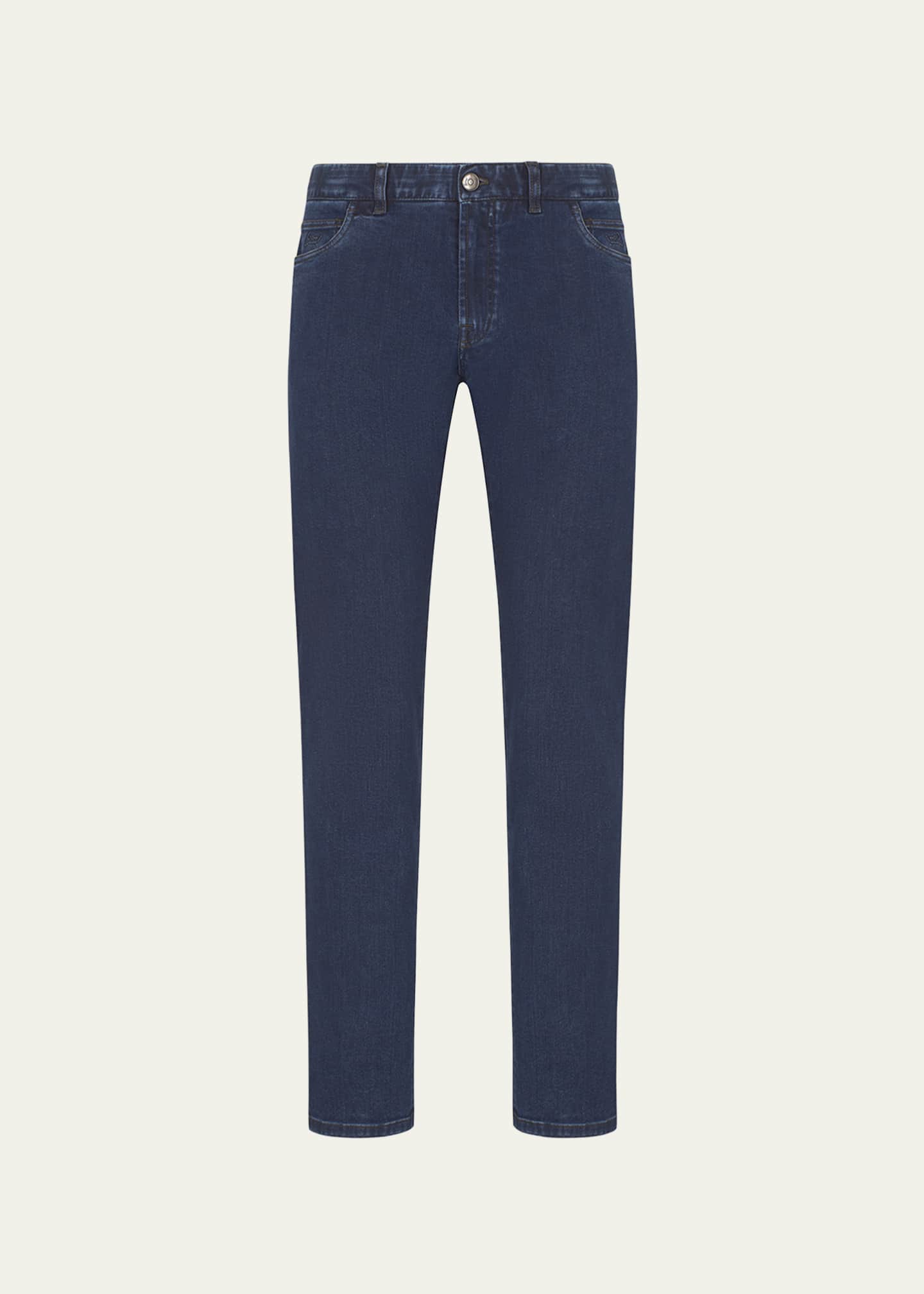 Brioni Men's 5-Pocket Denim Jeans Image 2 of 3