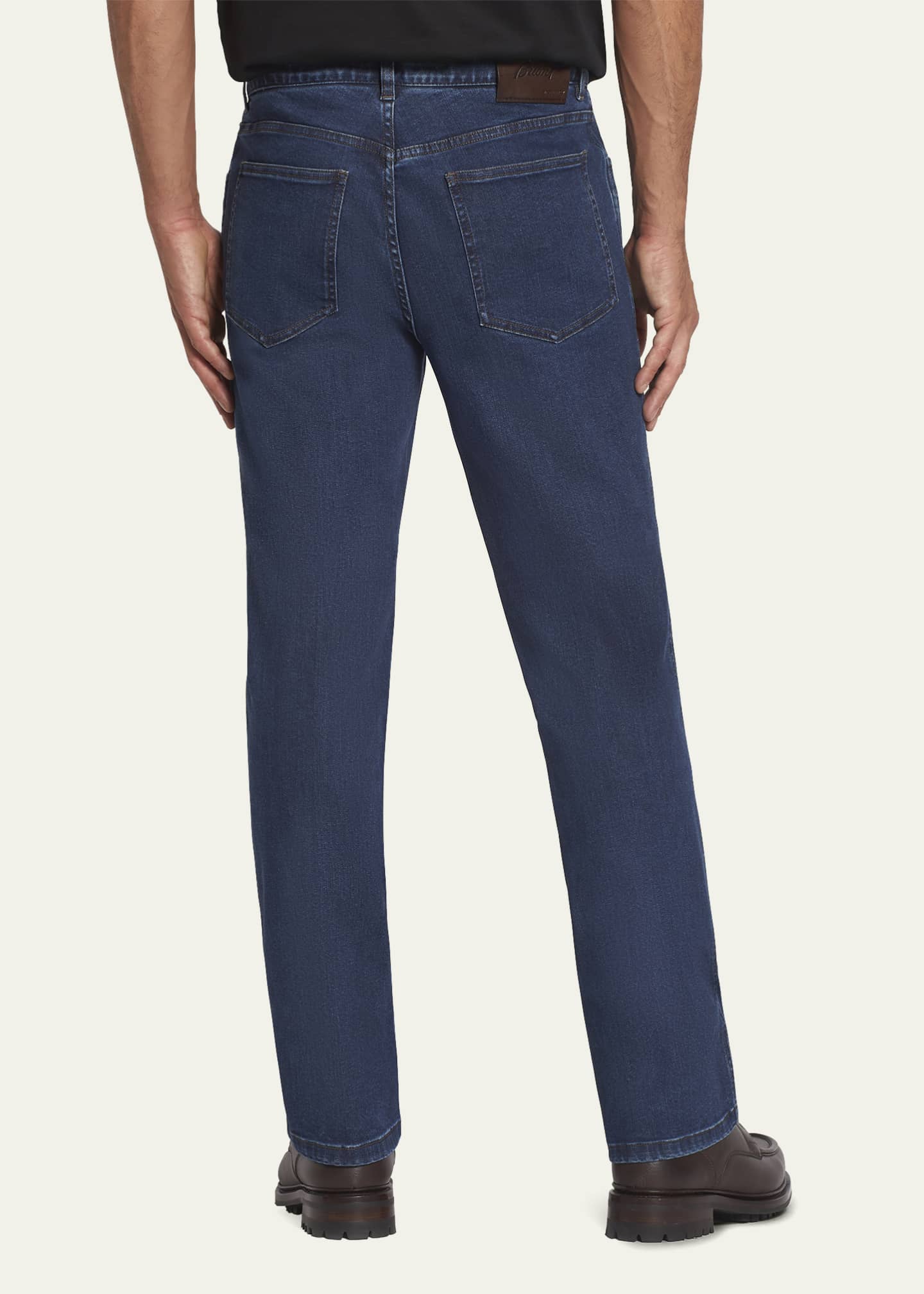 Brioni Men's 5-Pocket Denim Jeans - Bergdorf Goodman