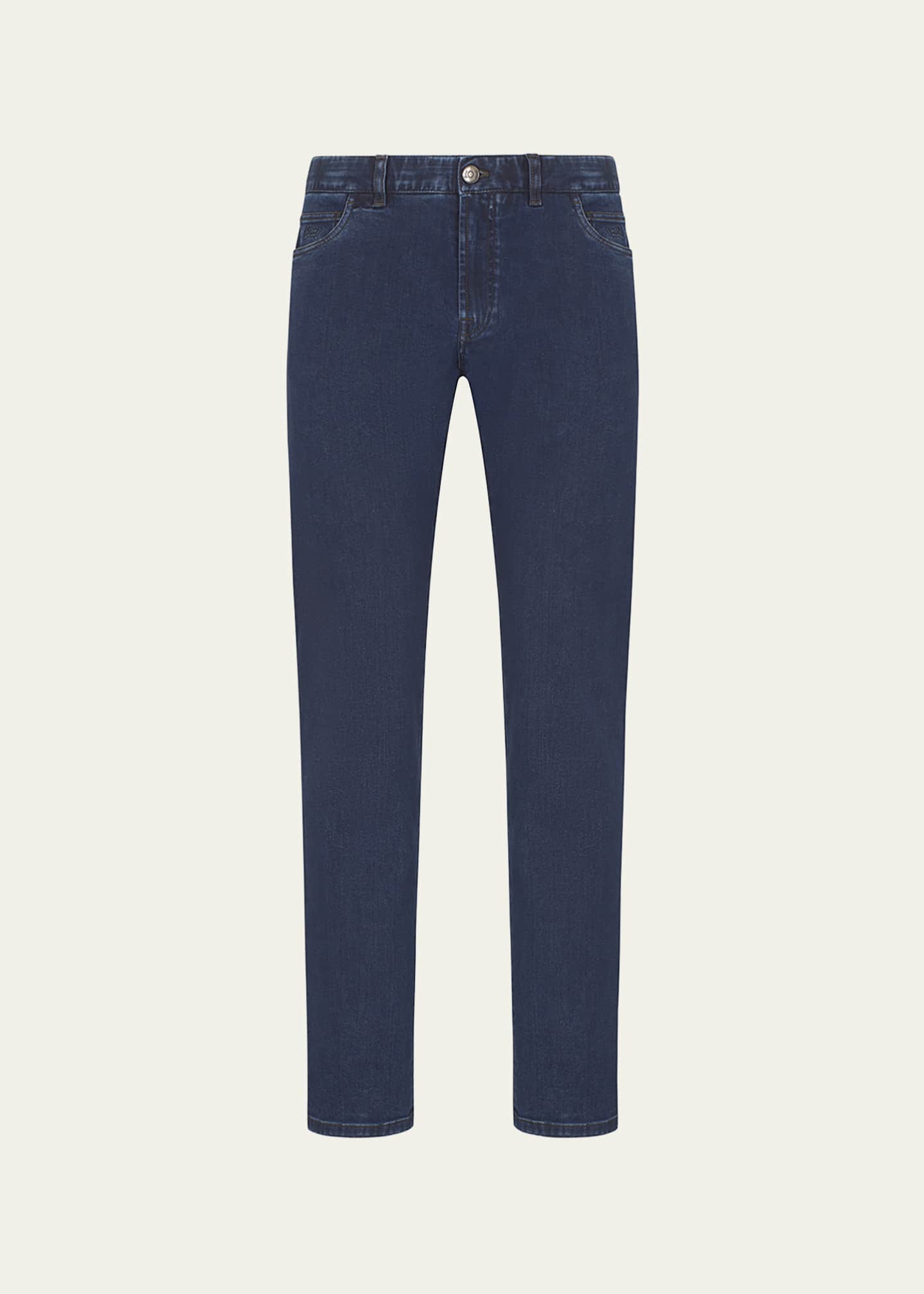 Brioni Men's 5-Pocket Denim Jeans Image 1 of 3