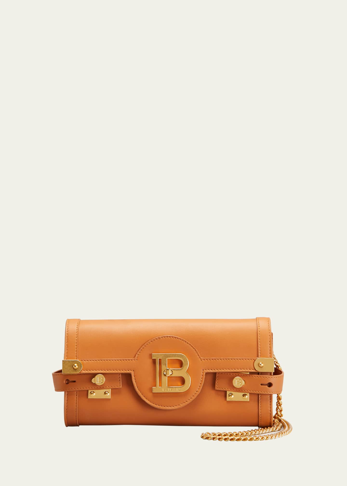 Balmain BBuzz Pouch 23 Calfskin Shoulder Bag Bergdorf Goodman