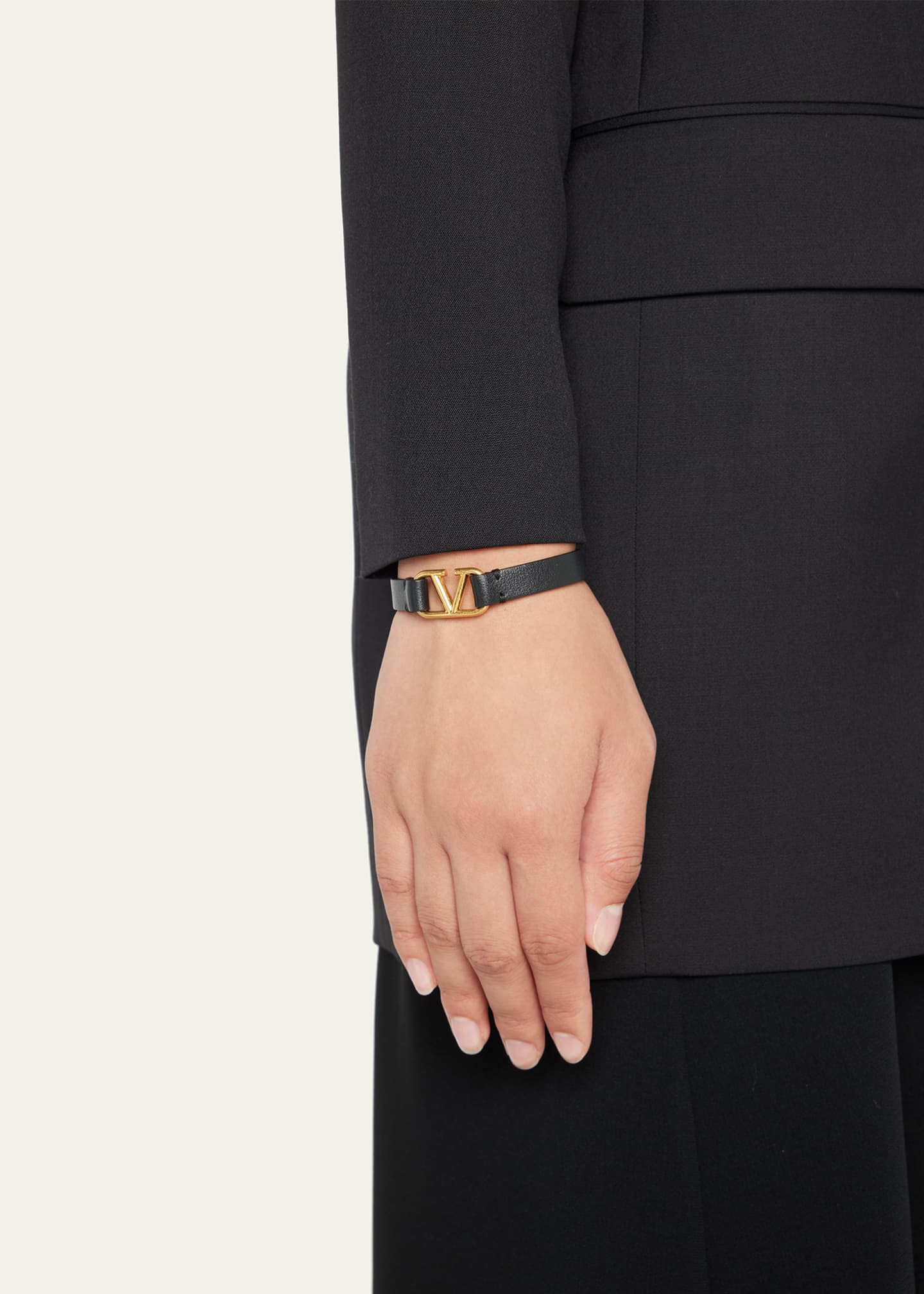 Valentino leather bracelet deals