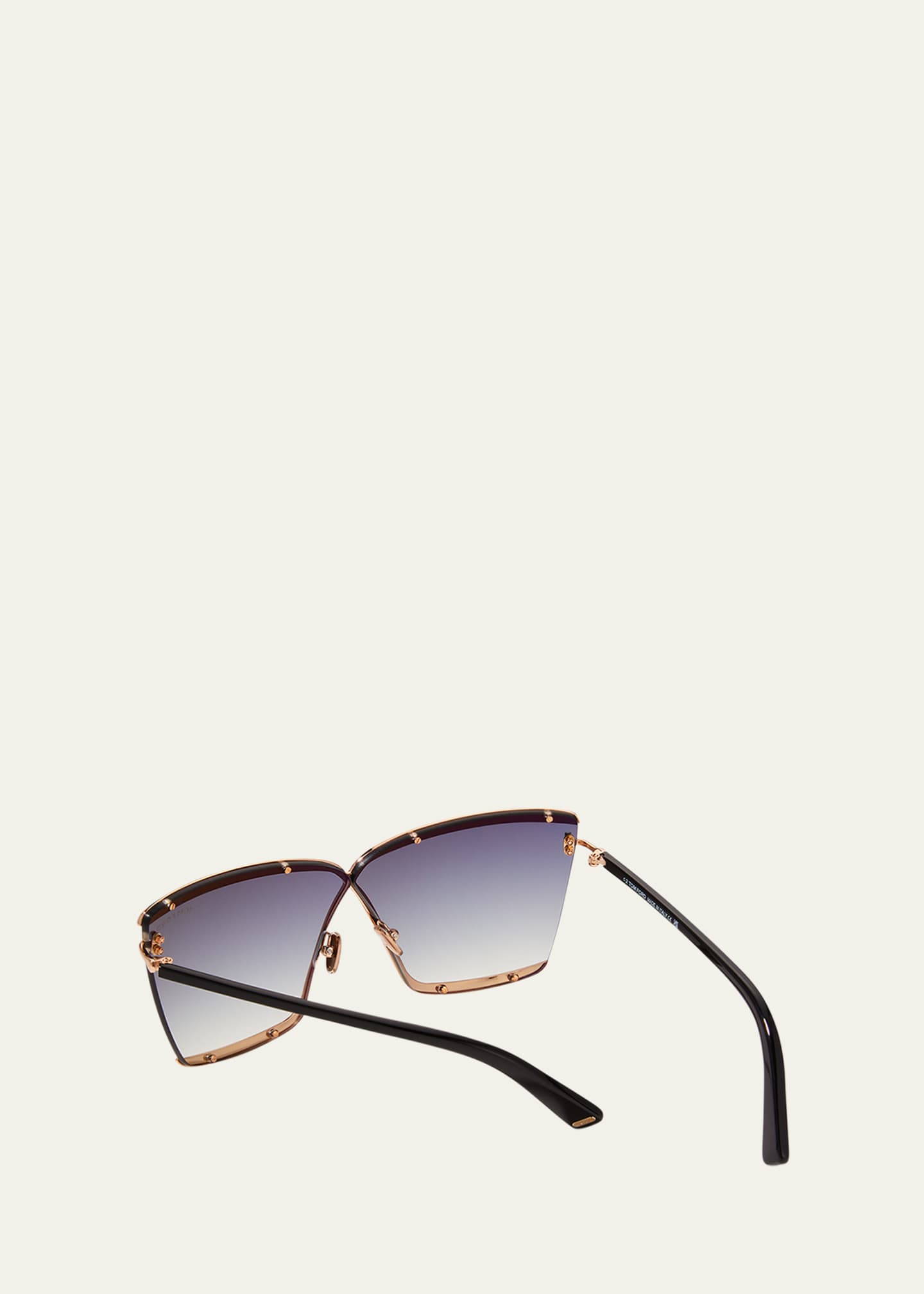 TOM FORD Elle 02 Acetate/Metal Butterfly Sunglasses - Bergdorf Goodman