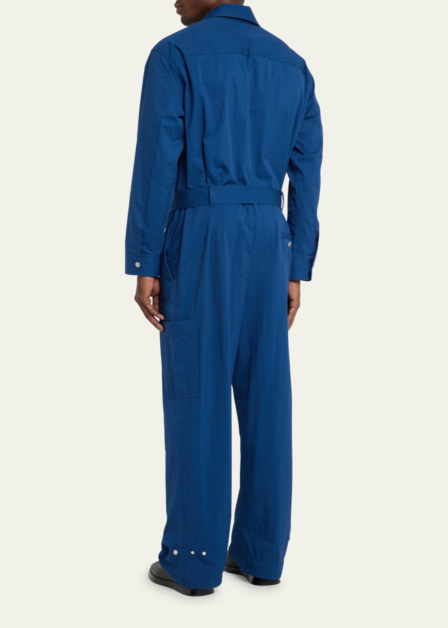 3.1 Phillip Lim Men's Relaxed Belted Jumpsuit - Bergdorf Goodman