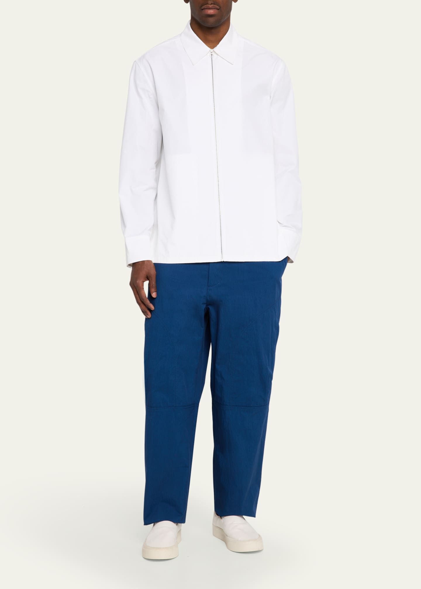 3.1 Phillip Lim Men's Cotton-Nylon Twill Cargo Pants Image 2 of 5
