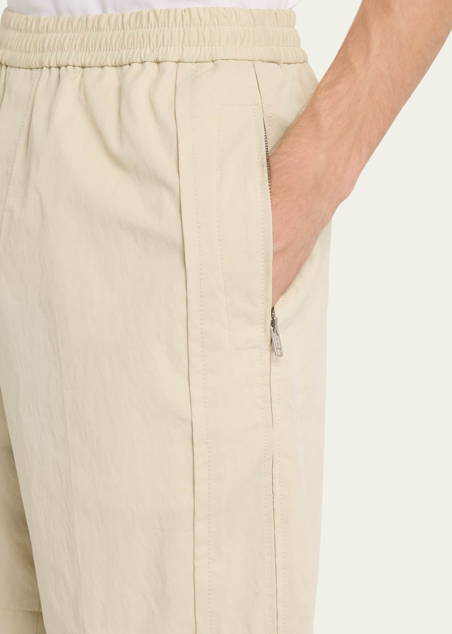 3.1 Phillip Lim Men's Solid Twill Shorts Image 5 of 5