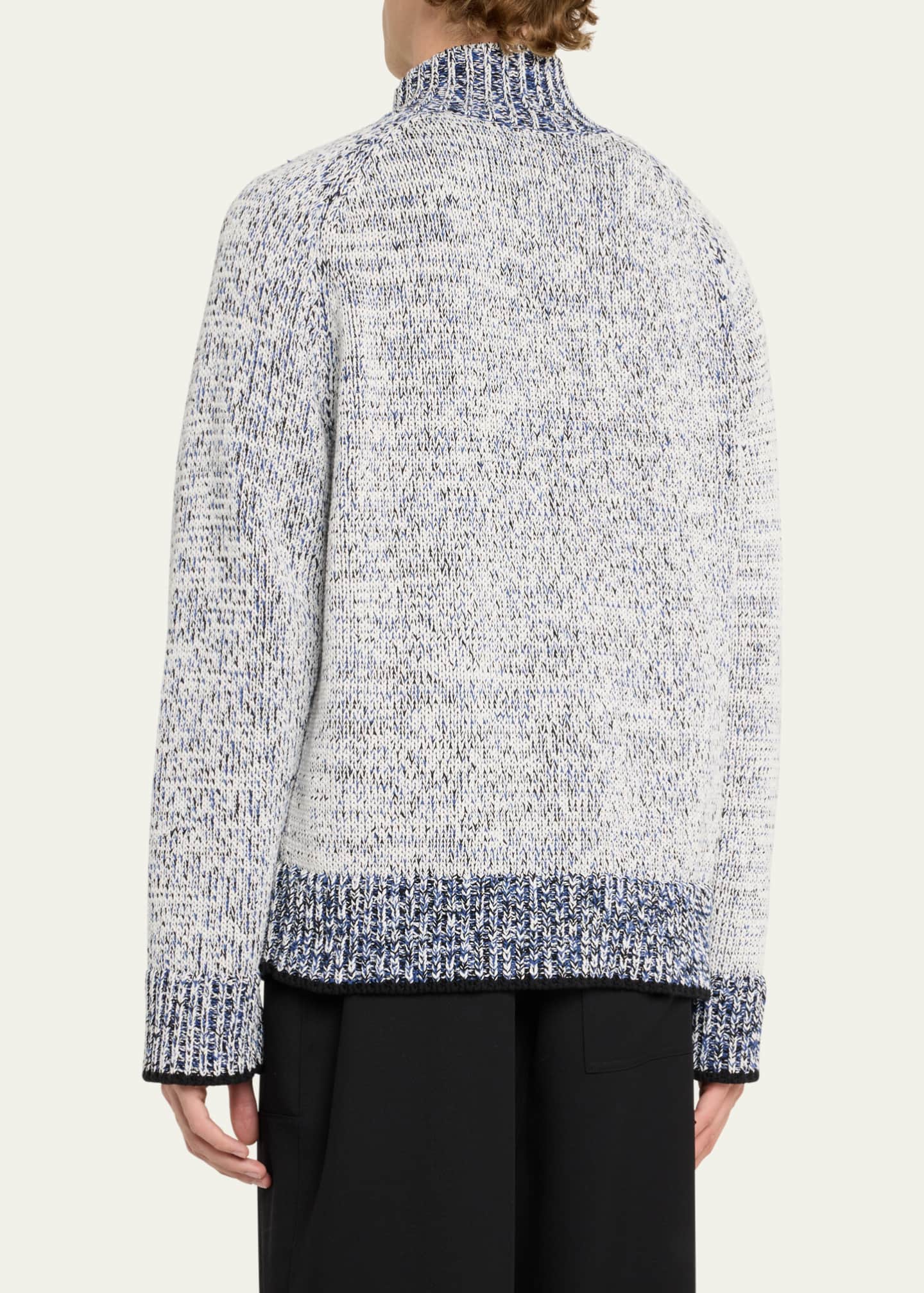 3.1 Phillip Lim Men's Marled Full-Zip Cardigan Sweater - Bergdorf