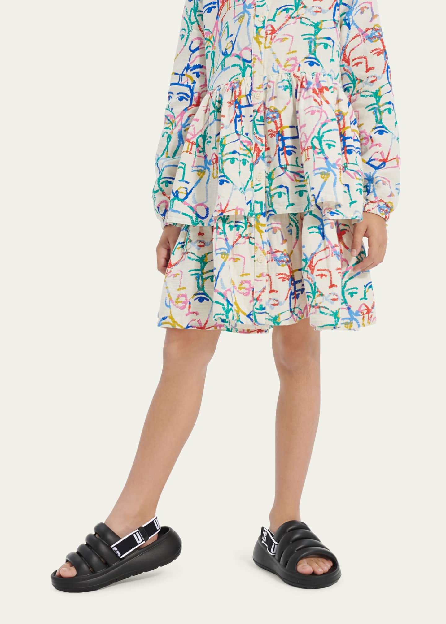 UGG Kid's Sport Yeah Caged EVA Sandals Bergdorf Goodman