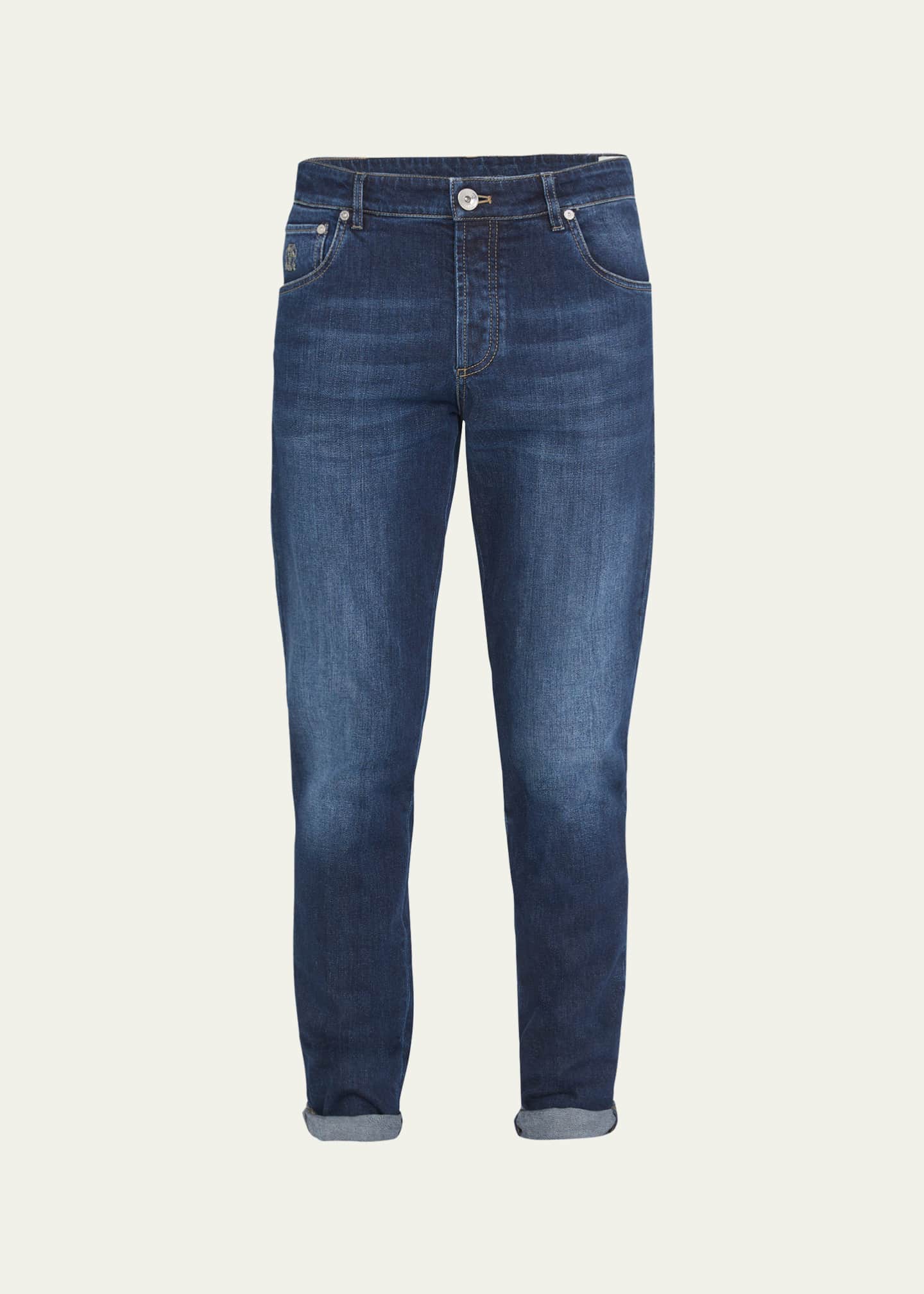 Brunello Cucinelli Men's 5-Pocket Denim Jeans - Bergdorf Goodman