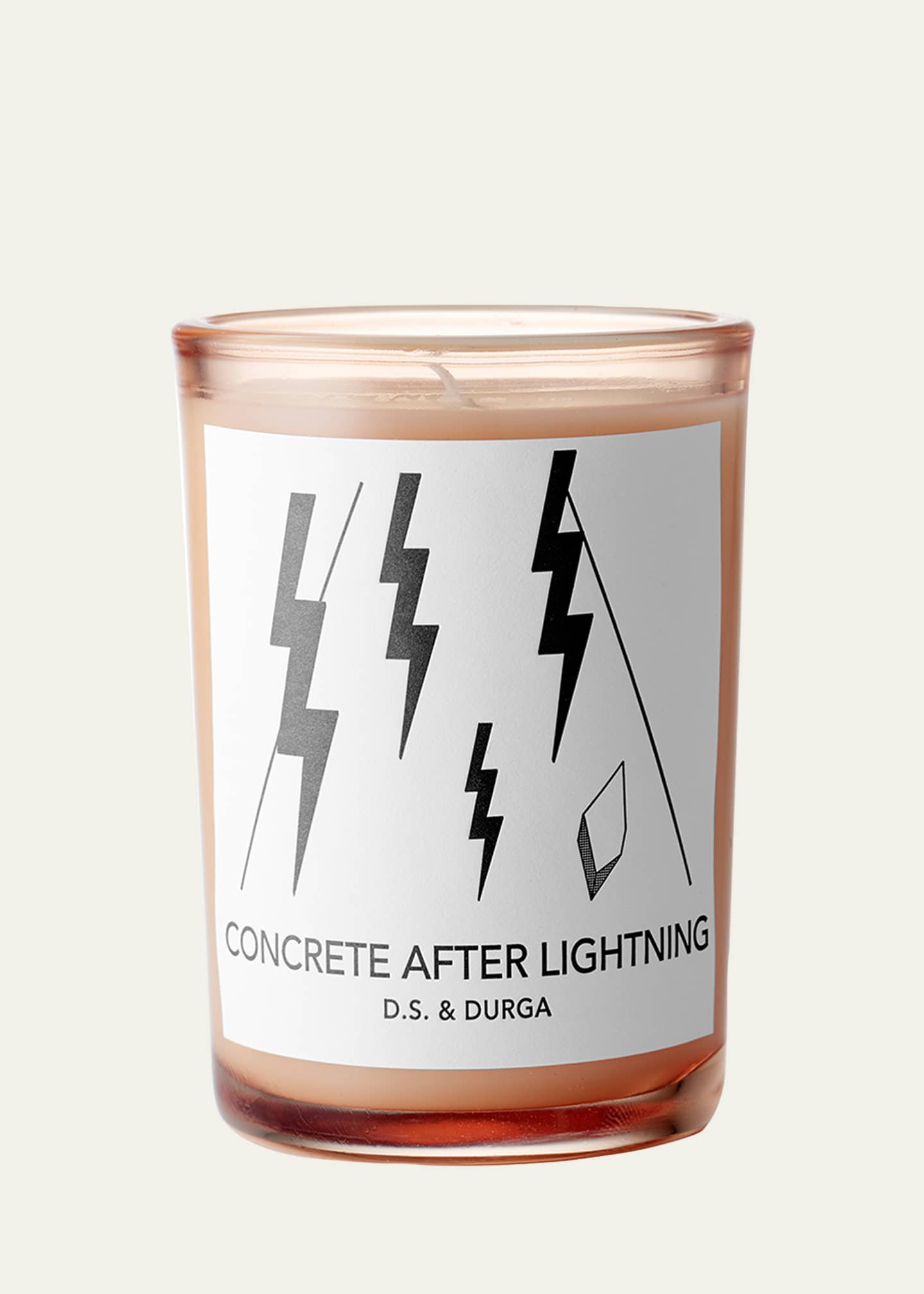D.S. & DURGA 7 oz. Concrete After Lightning Candle Image 1 of 4