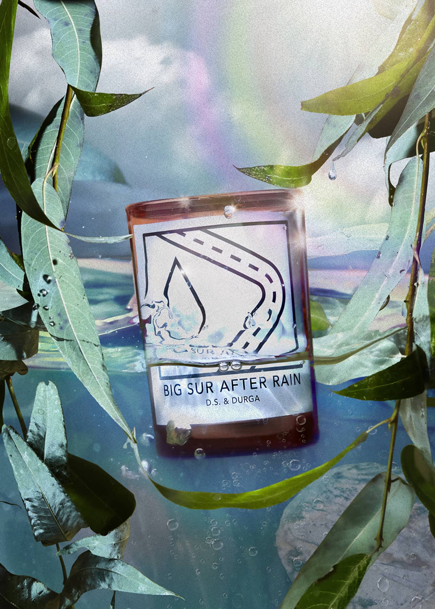 D.S. & DURGA 7 oz. Big Sur After Rain Candle Image 5 of 5