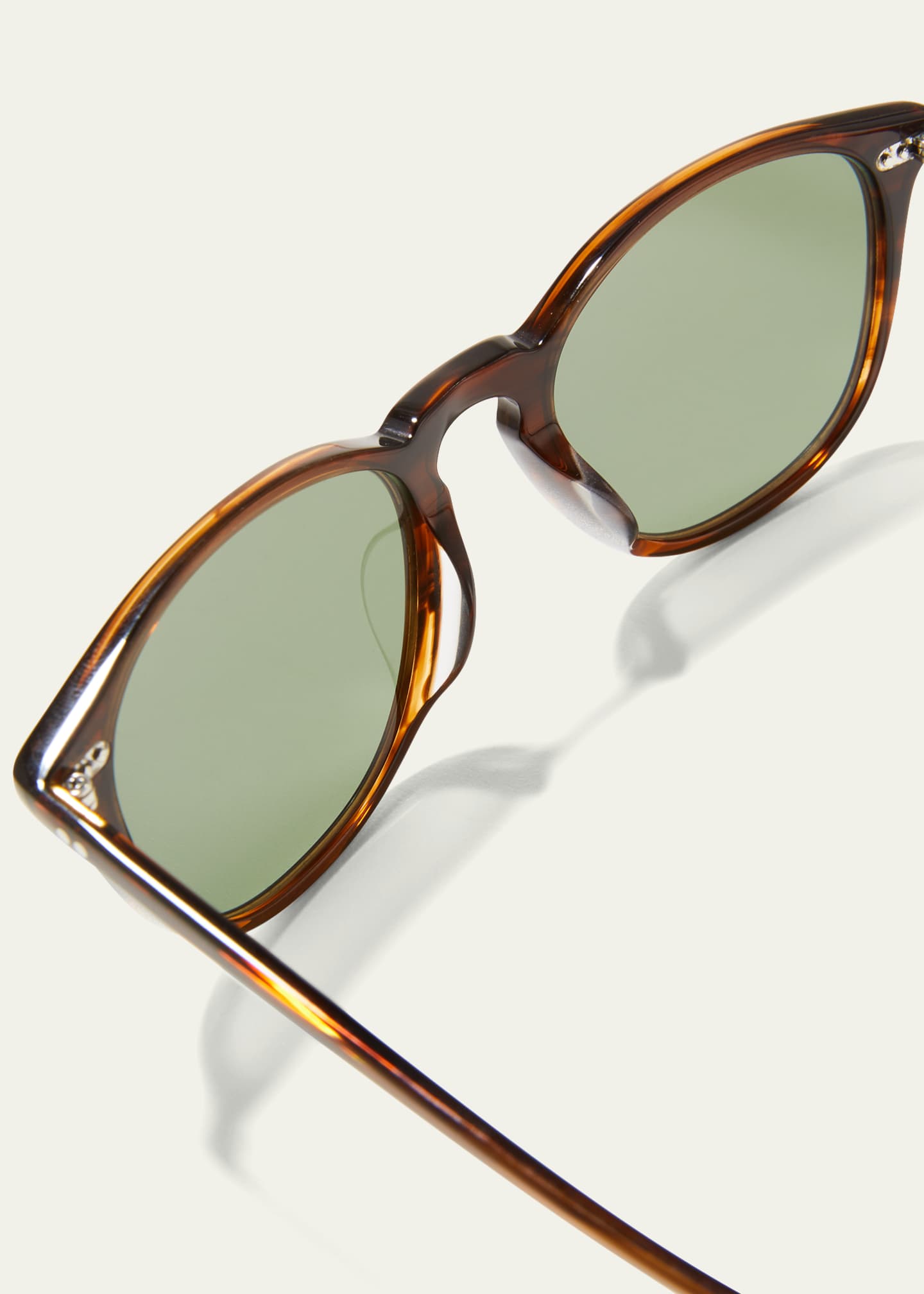 Oliver Peoples Men s Forman L.A. Round Acetate Sunglasses