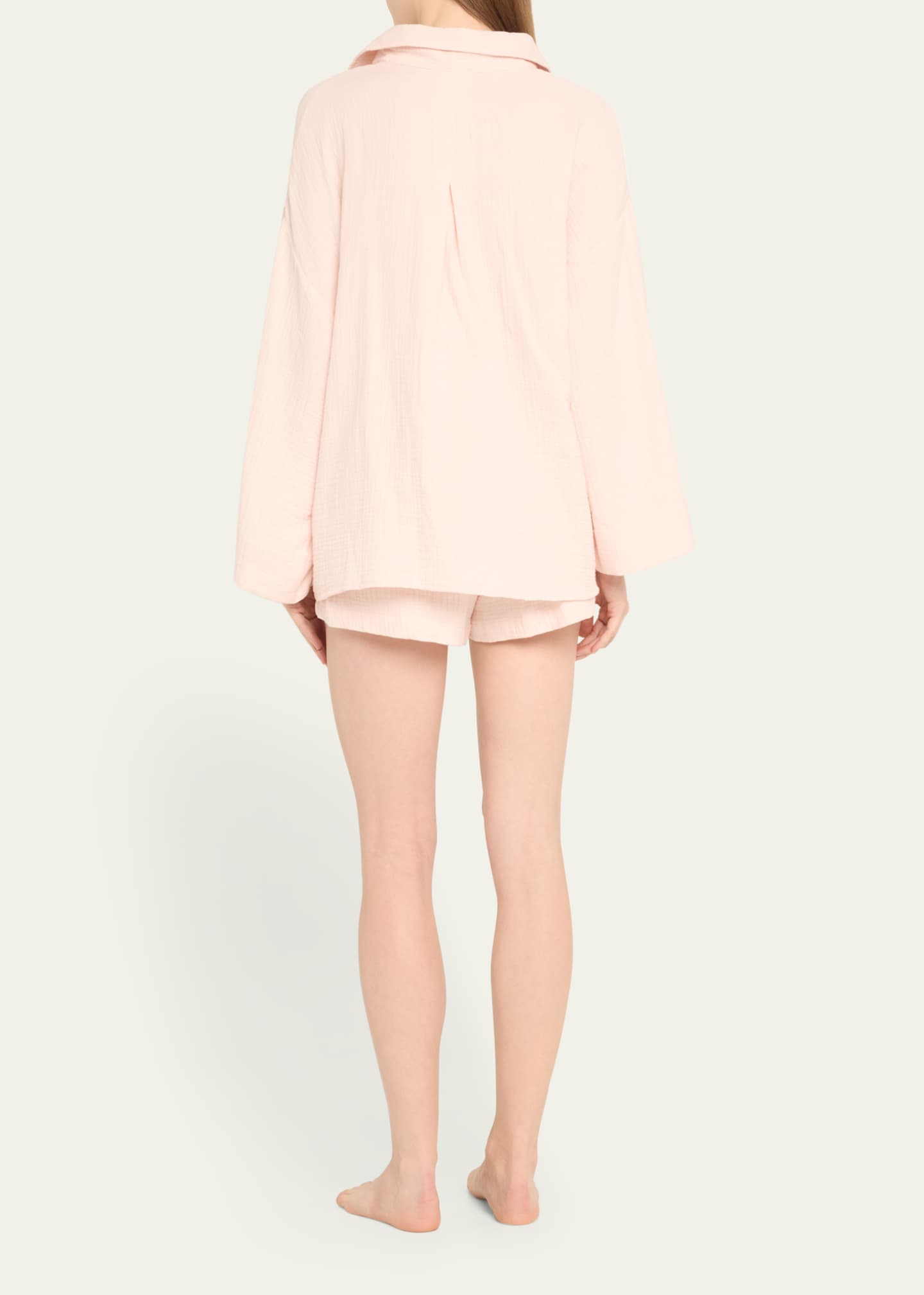 Pour Les Femmes Angel Gauze Short Pajama Set Image 3 of 5