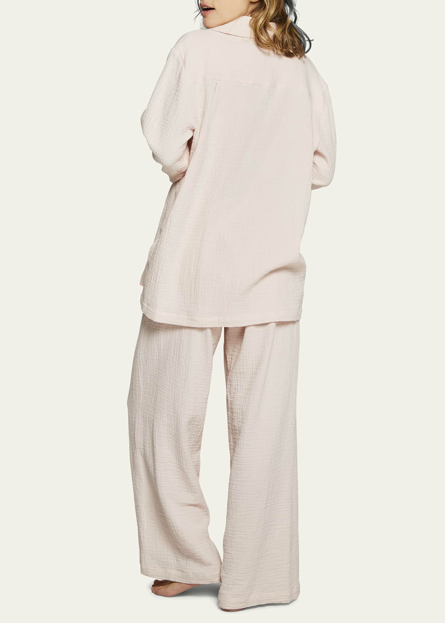 Pour Les Femmes Angel Gauze Pajama Set Bergdorf Goodman