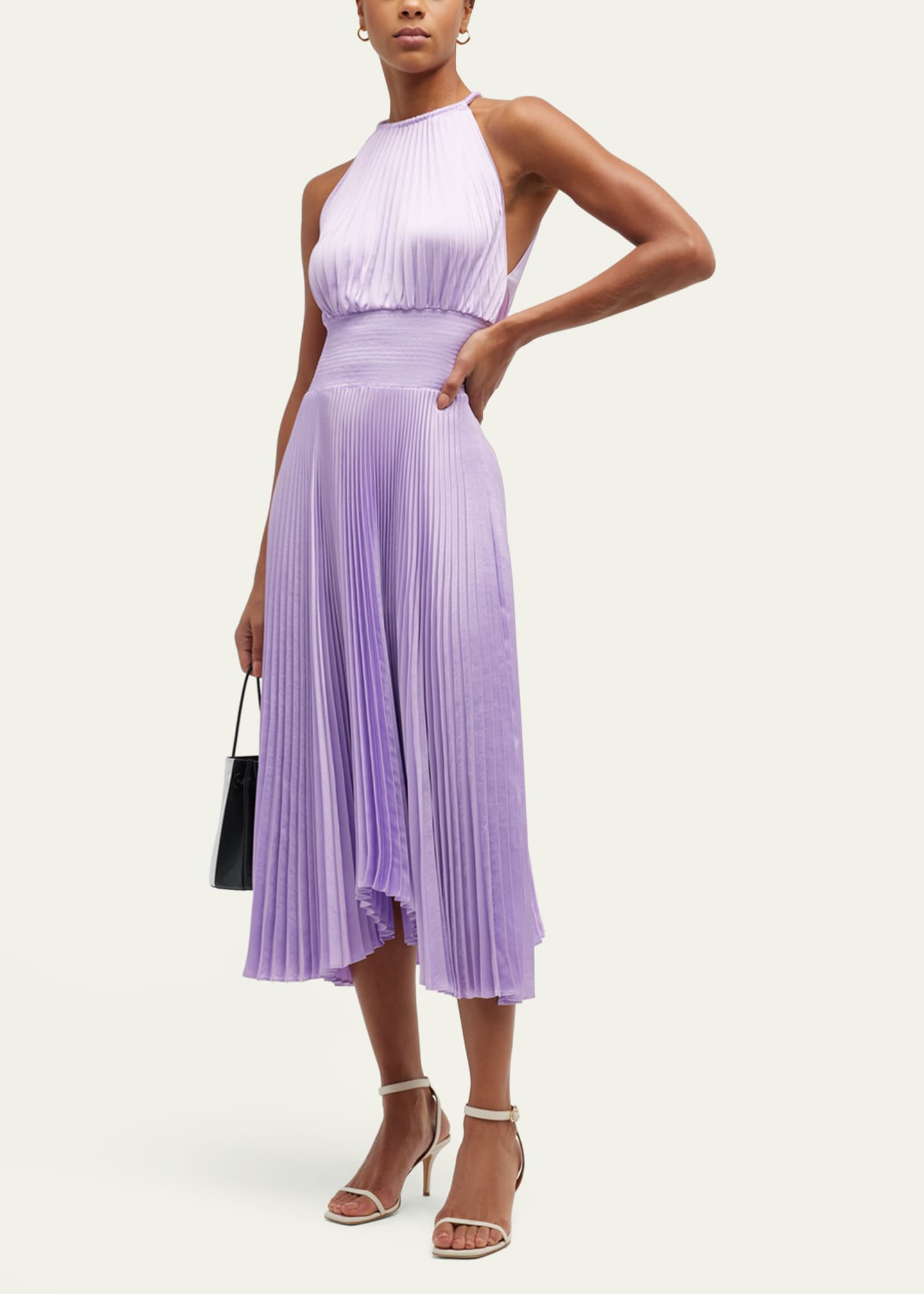 Alc renzo 2025 pleated dress