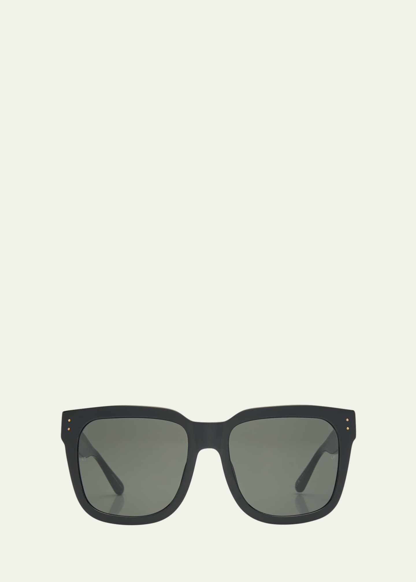 Linda farrow square sunglasses cheap