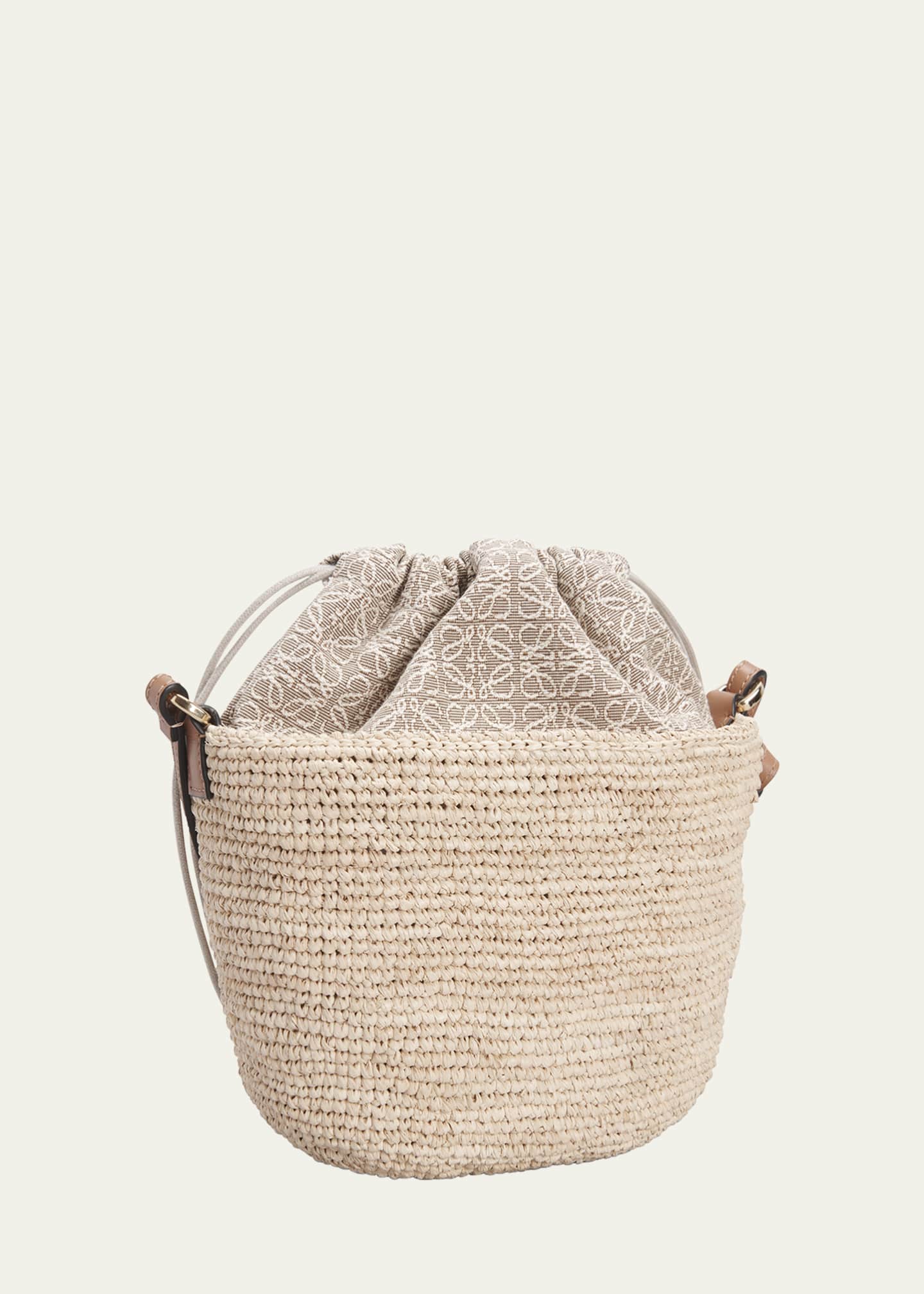 LOEWE Anagram Pochette Basket Bag