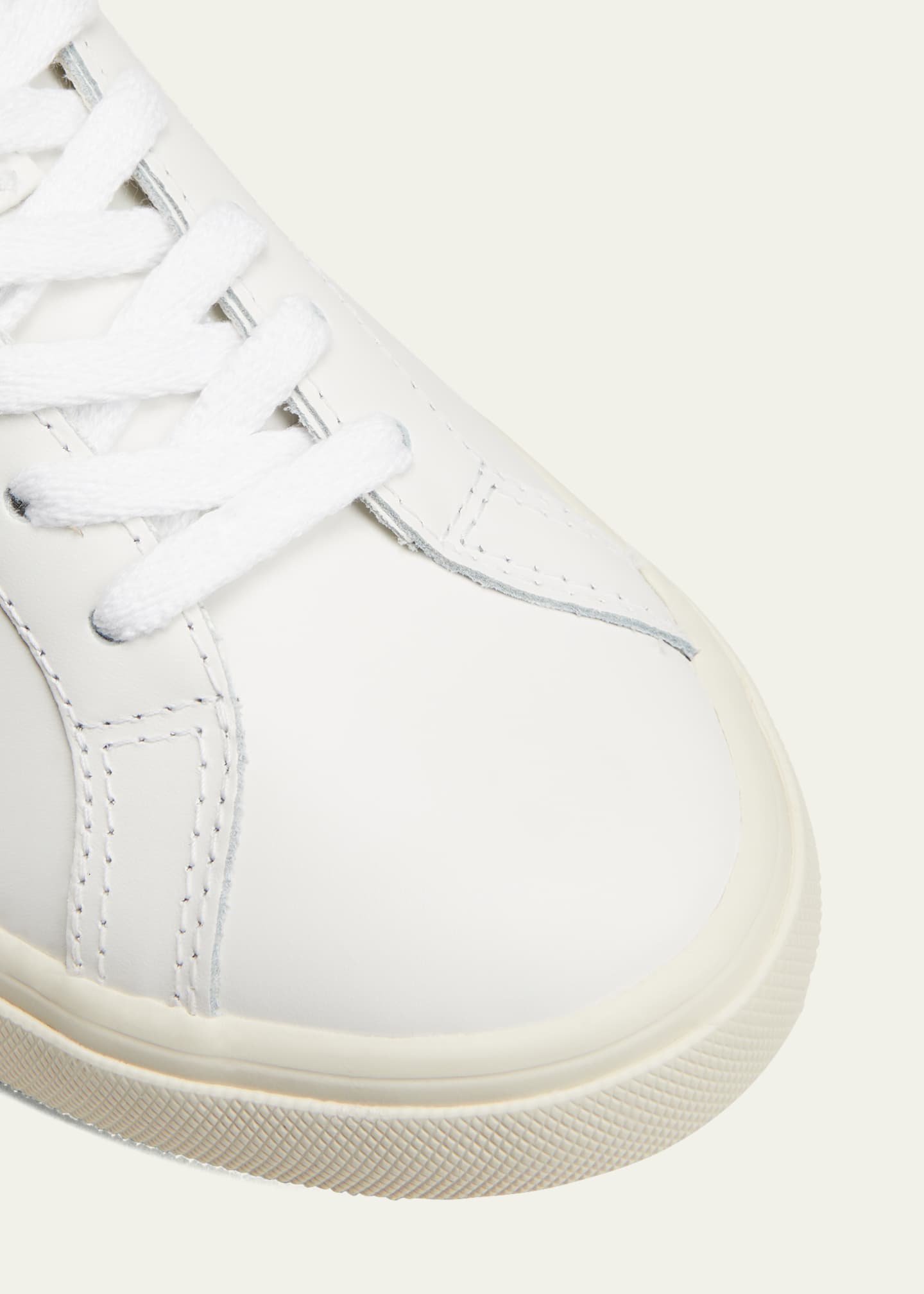 esplar bicolor leather low top sneakers