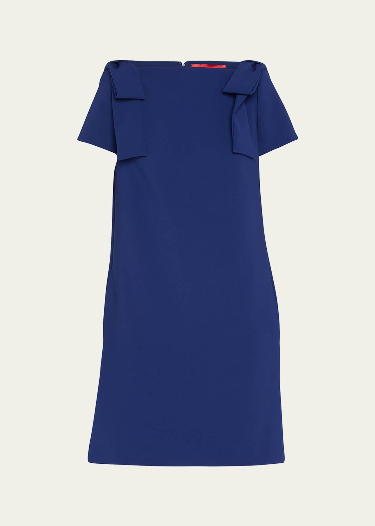 Carolina Herrera Bow Detail Shift Dress