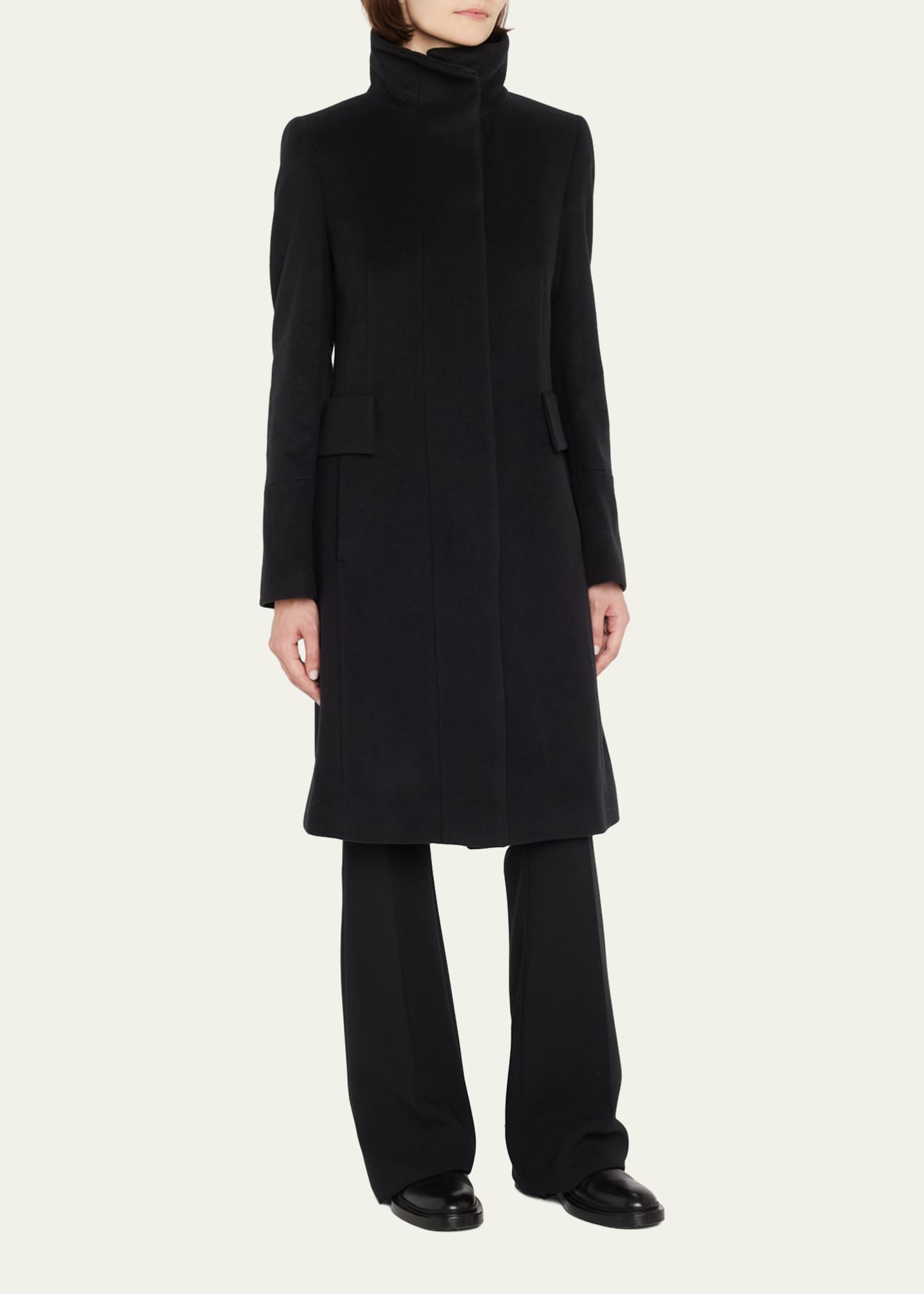 Akris punto shop wool coat
