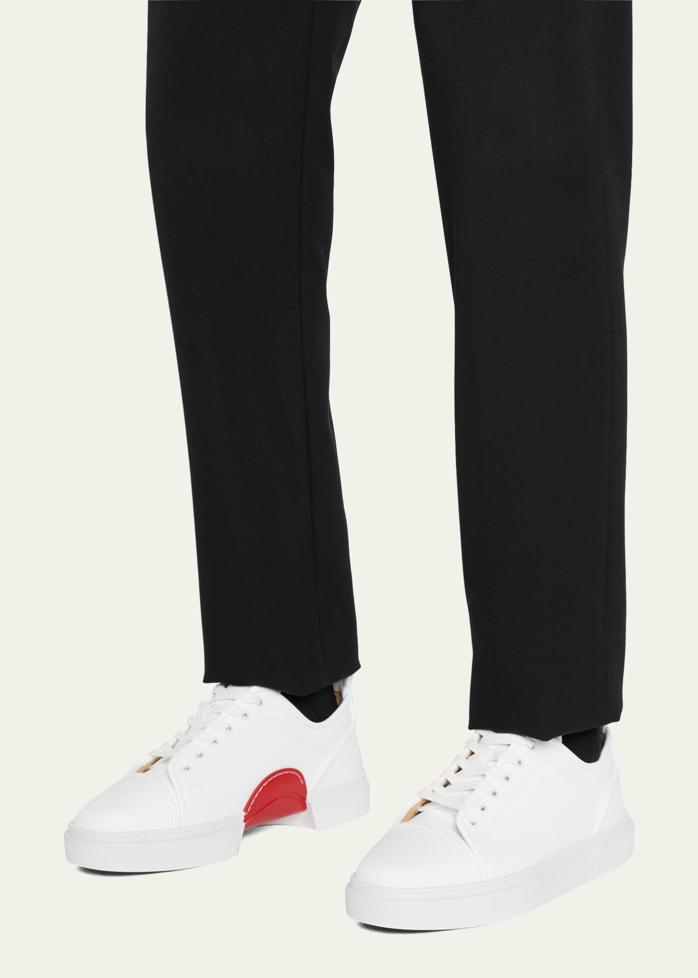 Christian Louboutin White Adolon Junior Sneakers
