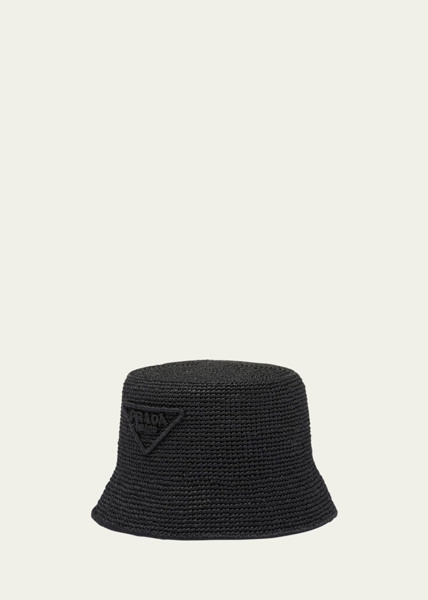 Prada wool bucket hat store