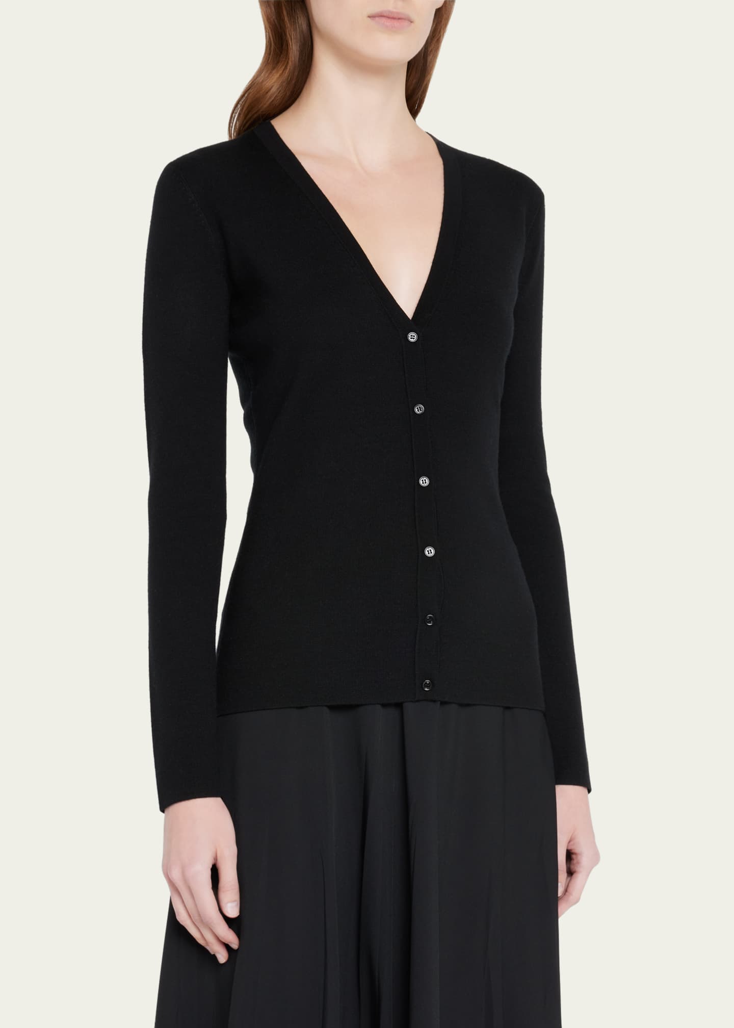 Gabriela Hearst Alexandrite Cashmere Cardigan Image 4 of 5